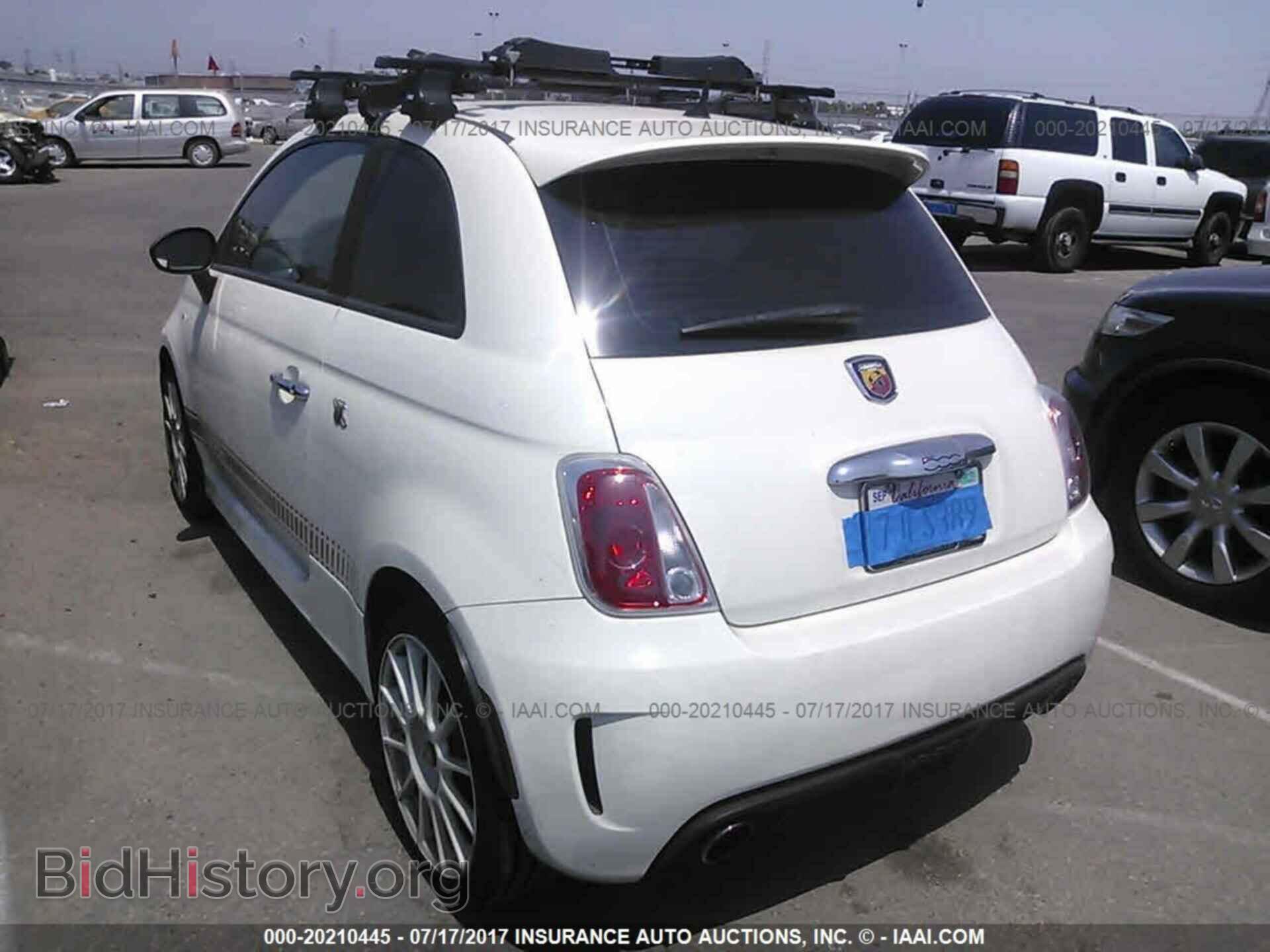 2013 Fiat 500 - VIN: 3C3CFFFH0DT738468 - Фото 3