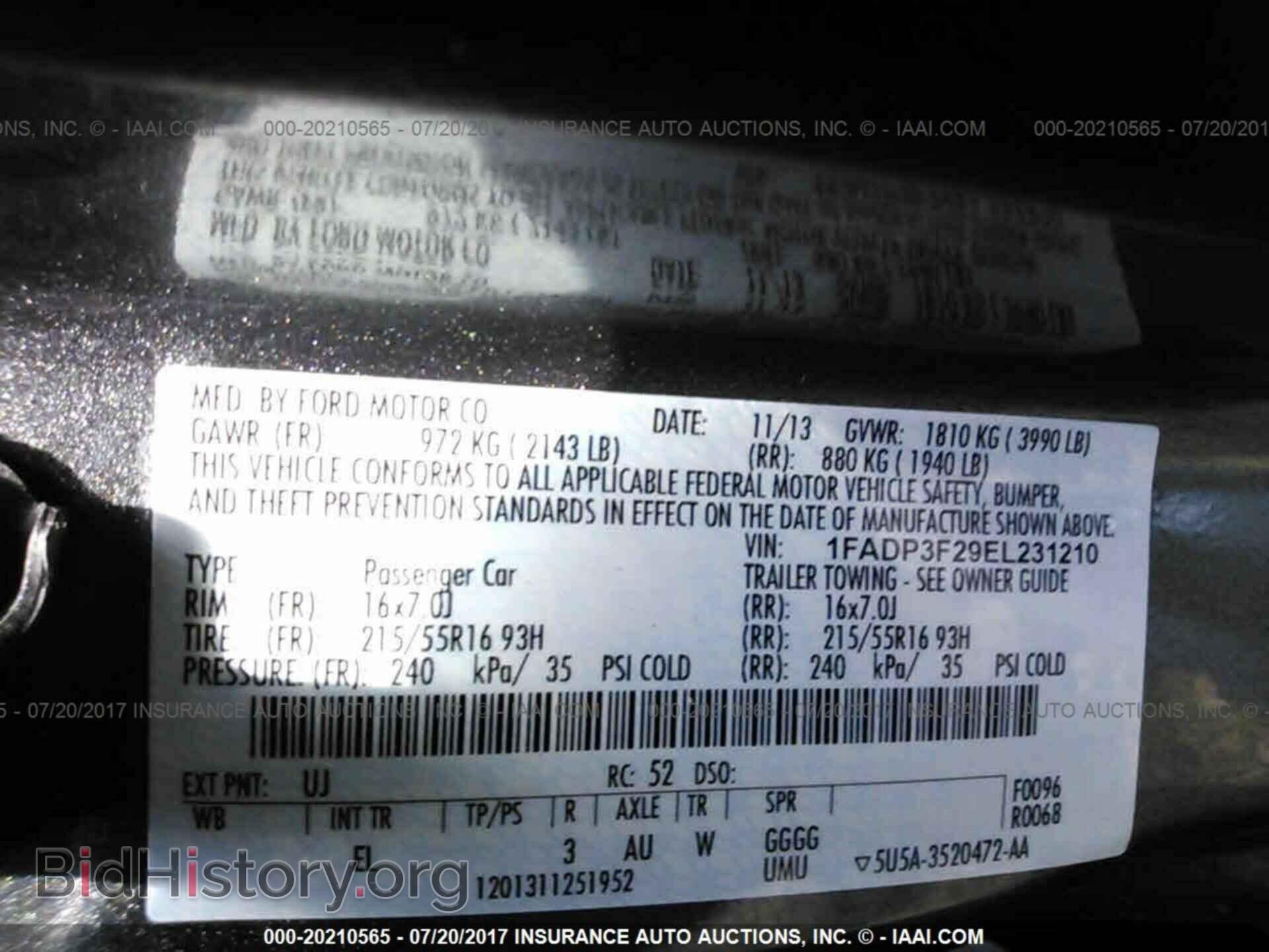 2014 Ford Focus - VIN: 1FADP3F29EL231210 - Photo 9