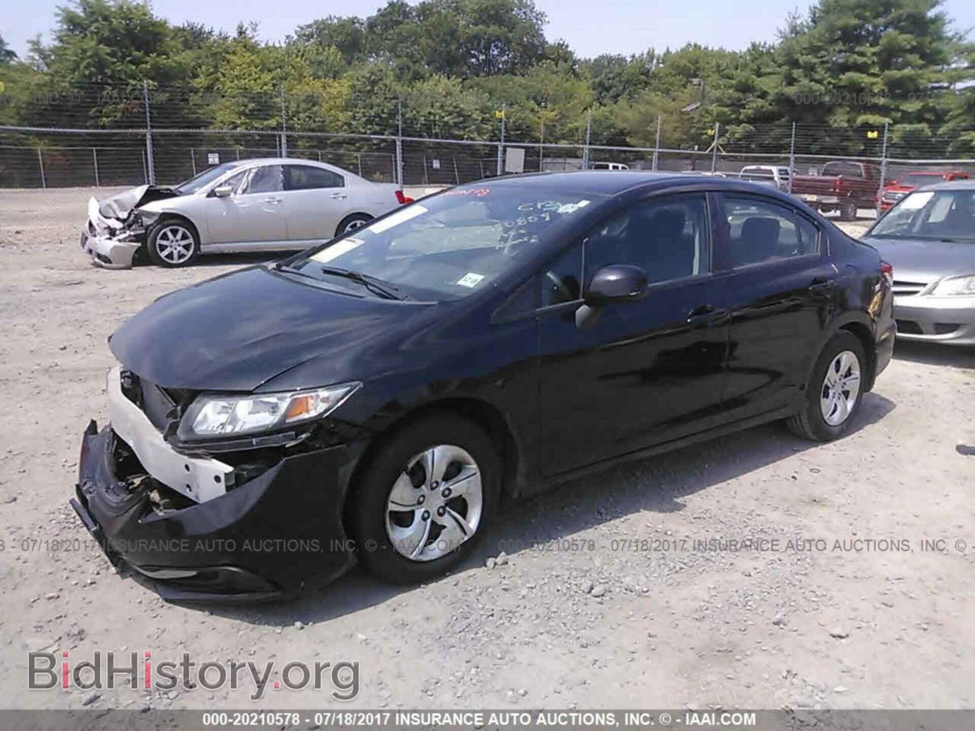 2013 Honda Civic - VIN: 19XFB2F54DE219446 - Photo 2