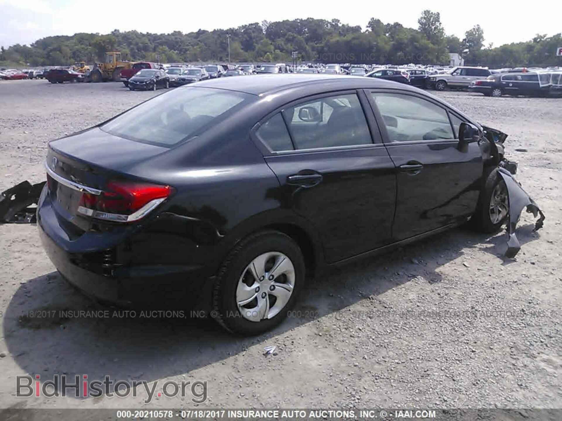2013 Honda Civic - VIN: 19XFB2F54DE219446 - Photo 4