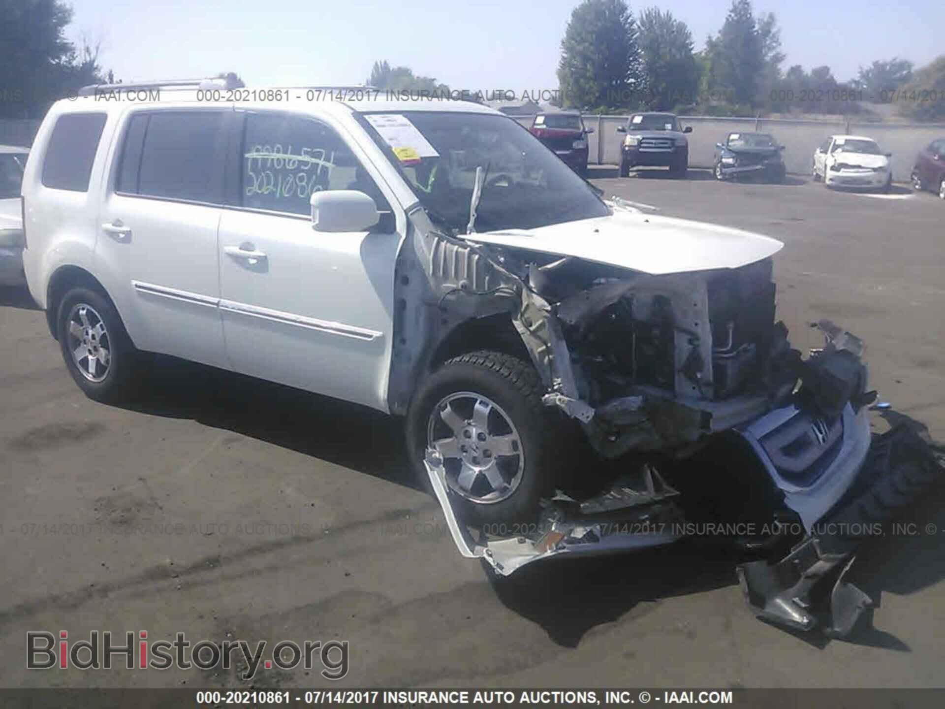 Фотография 5FNYF4H98BB065758 - Honda Pilot 2011