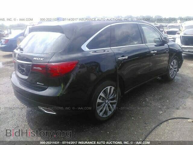 2016 Acura Mdx - VIN: 5FRYD4H47GB005809 - Фото 4