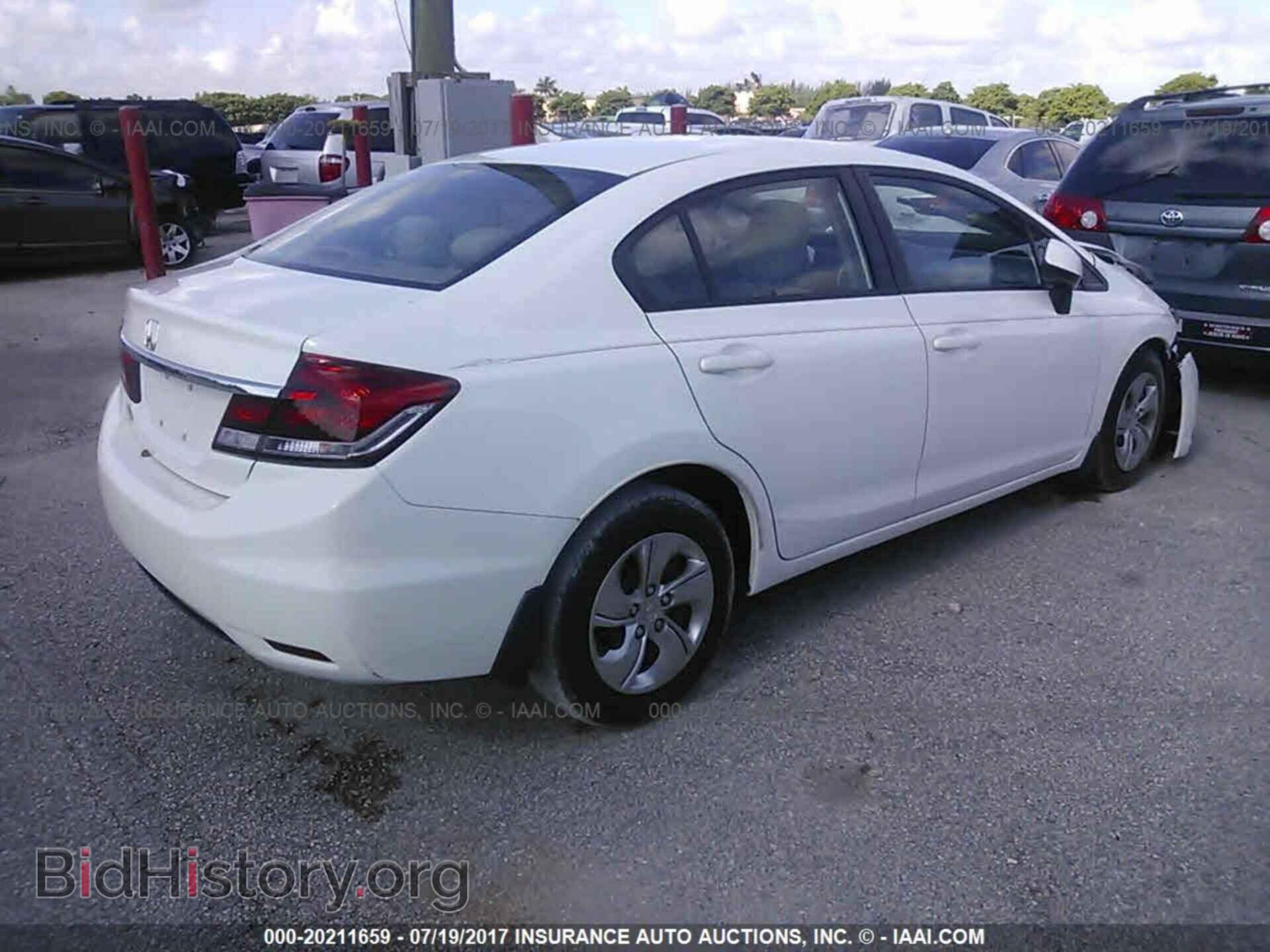 2013 Honda Civic - VIN: 19XFB2F53DE064663 - Фото 4