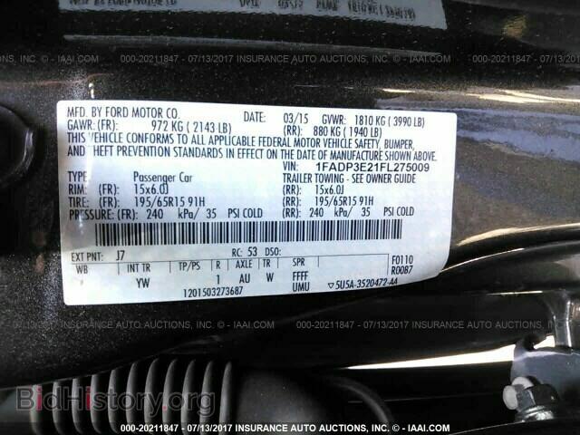 2015 Ford Focus - VIN: 1FADP3E21FL275009 - Photo 9