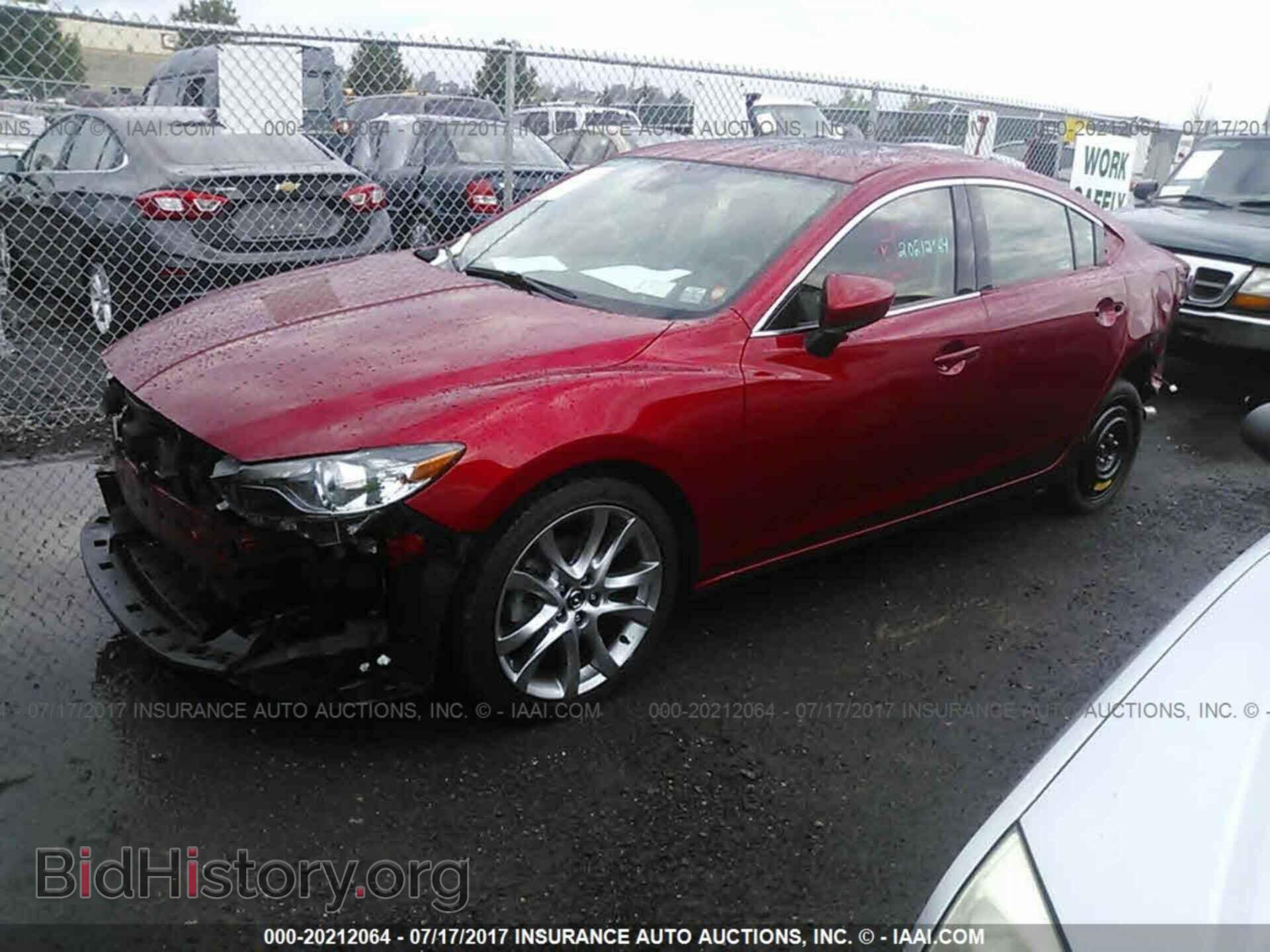 2014 Mazda 6 - VIN: JM1GJ1W65E1161961 - Фото 2