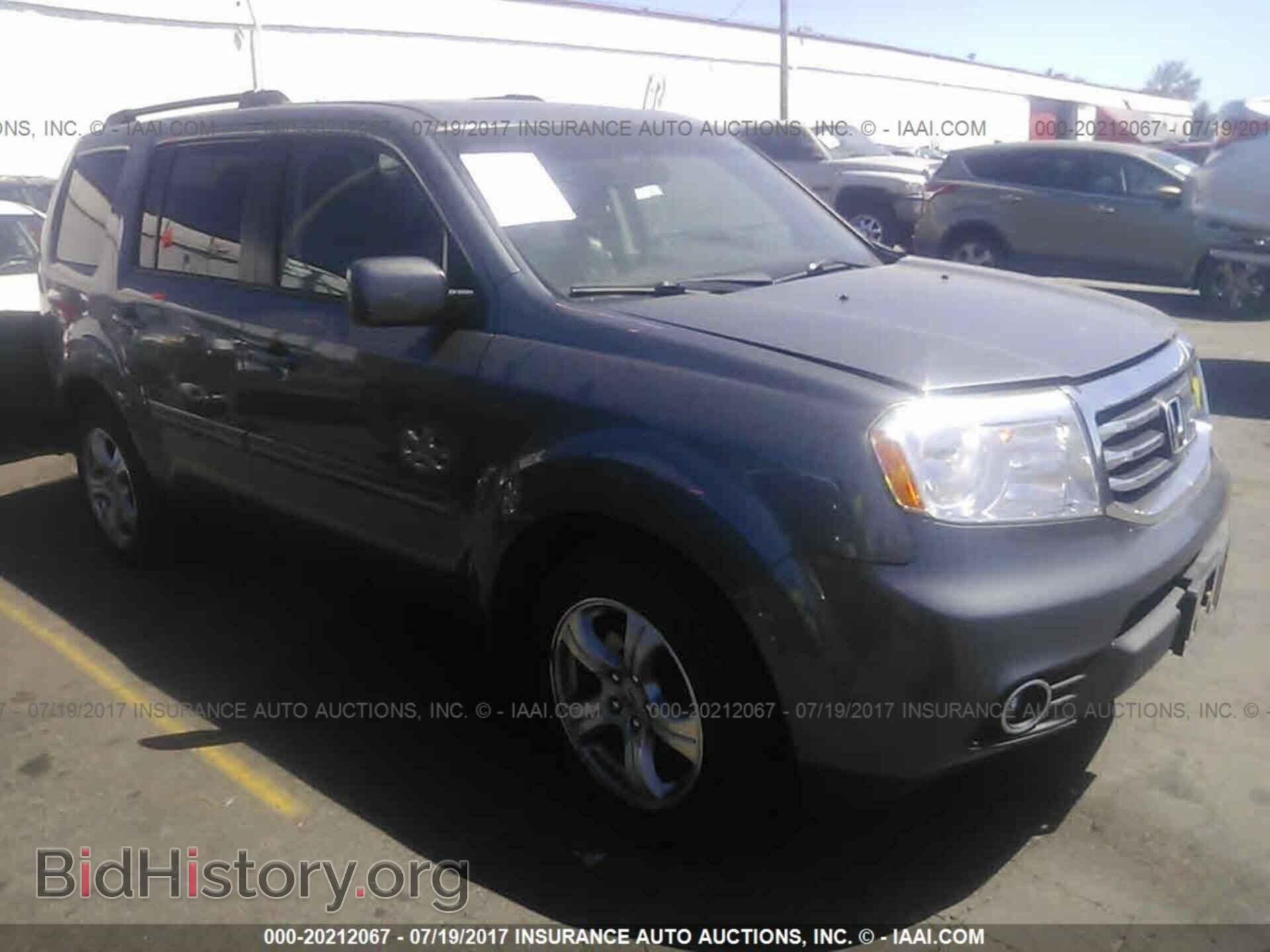 Фотография 5FNYF4H50CB003334 - Honda Pilot 2012