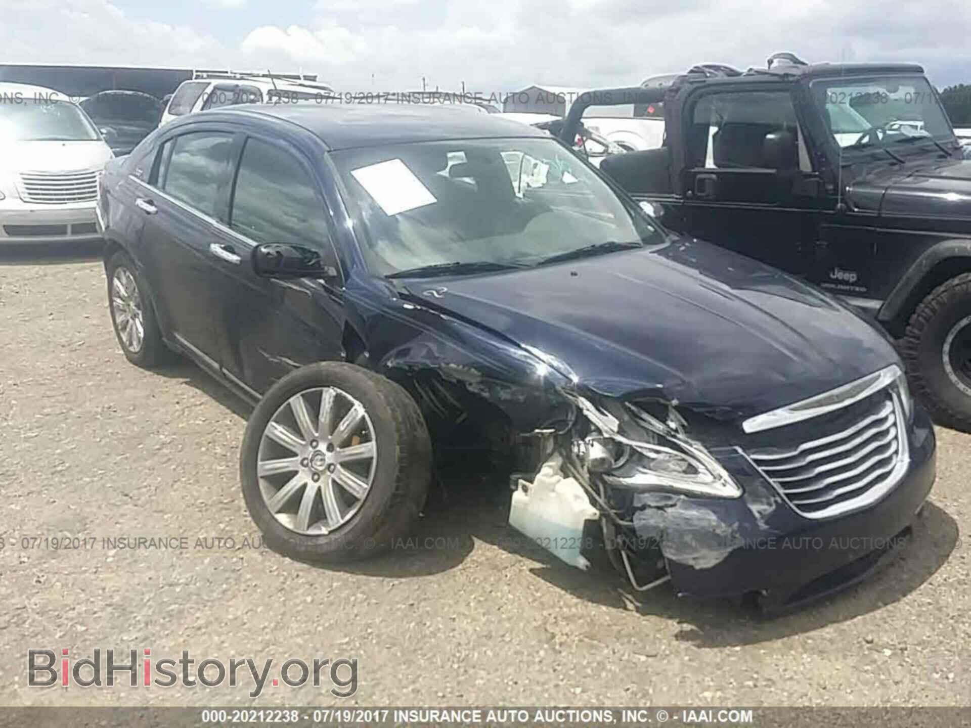 Фотография 1C3CCBBB2DN597079 - Chrysler 200 2013