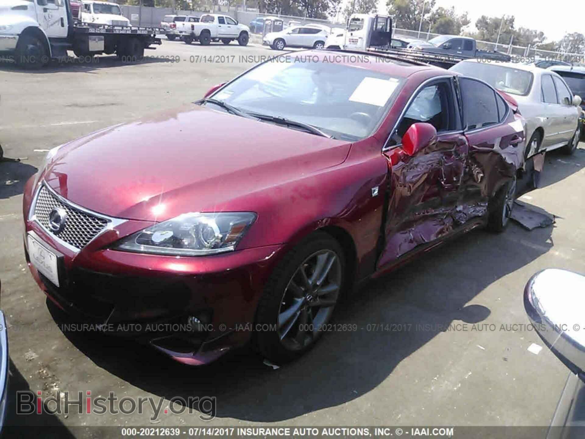 2012 Lexus Is - VIN: JTHBF5C28C5170663 - Фото 2
