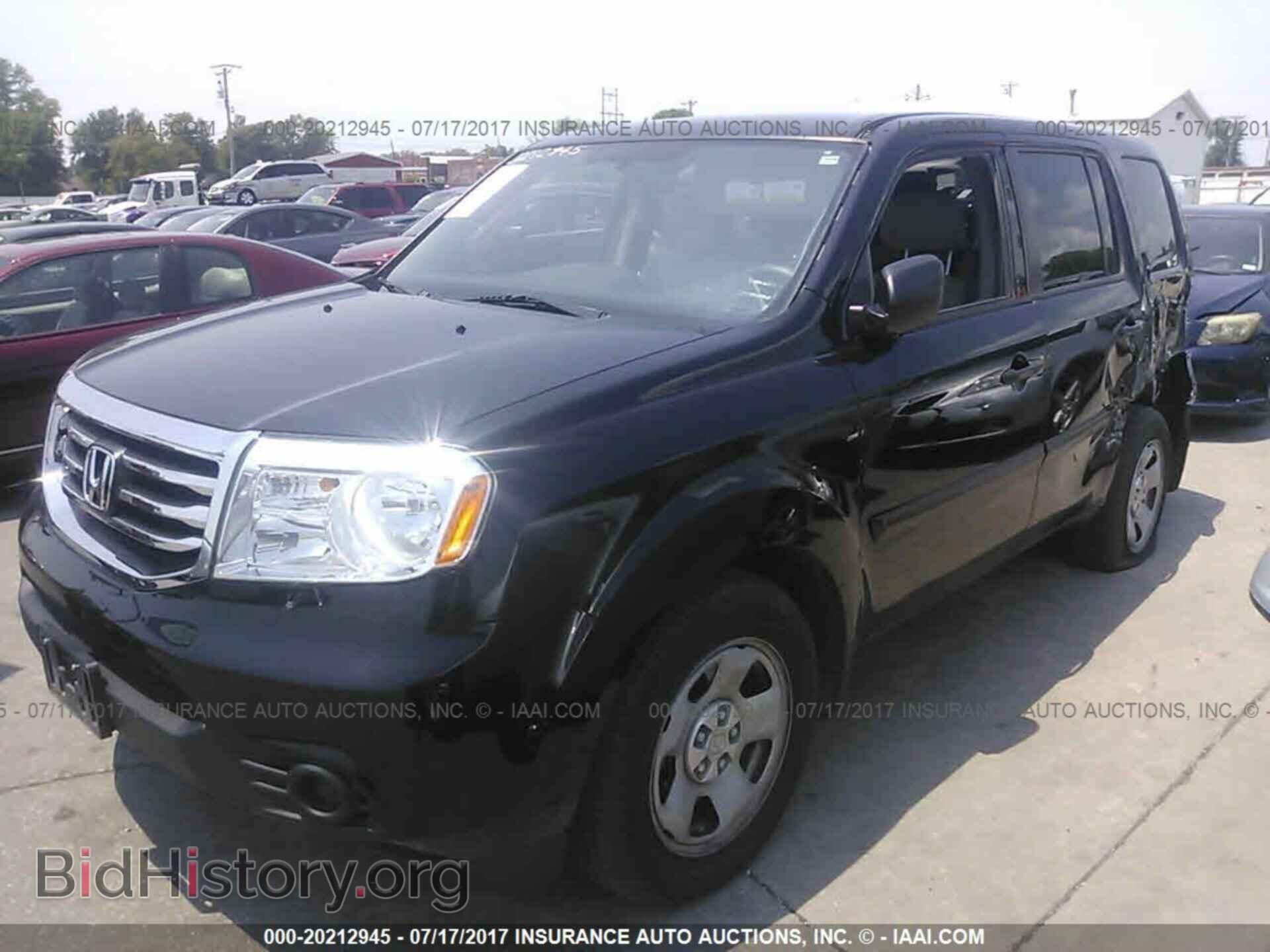 2013 Honda Pilot - VIN: 5FNYF4H2XDB084379 - Фото 2