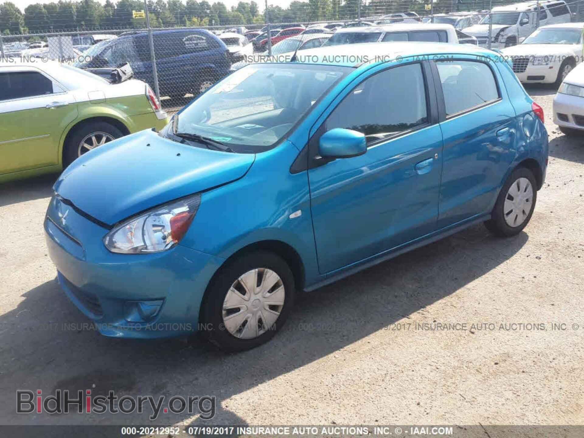 2014 Mitsubishi Mirage - VIN: ML32A3HJ7EH024490 - Фото 2