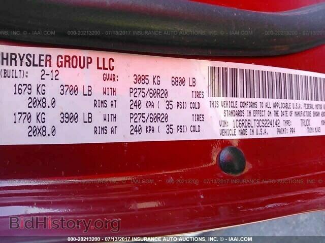 2012 Dodge Ram 1500 - VIN: 1C6RD6LT3CS224142 - Photo 9