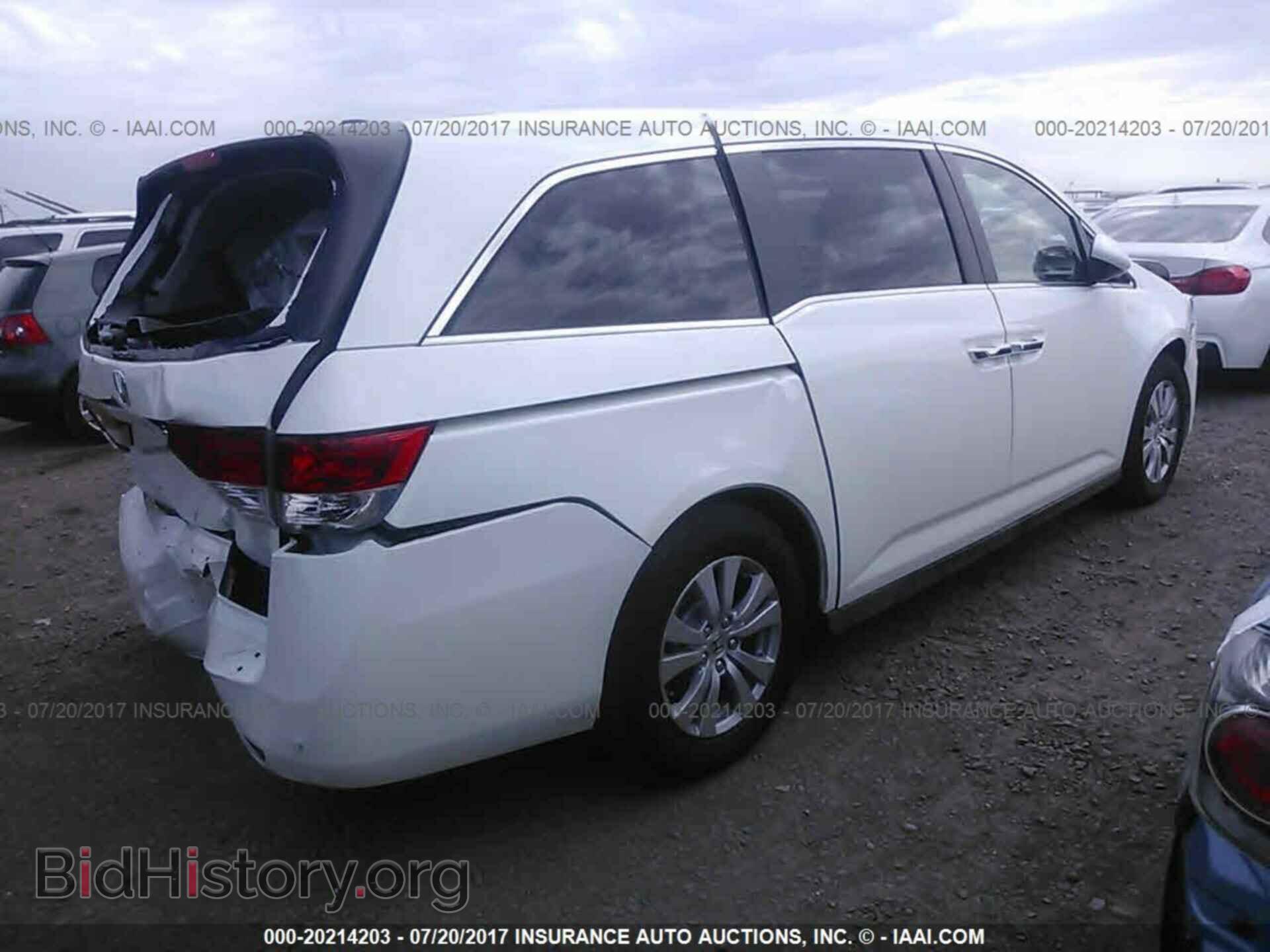 2016 Honda Odyssey - VIN: 5FNRL5H65GB123728 - Фото 4