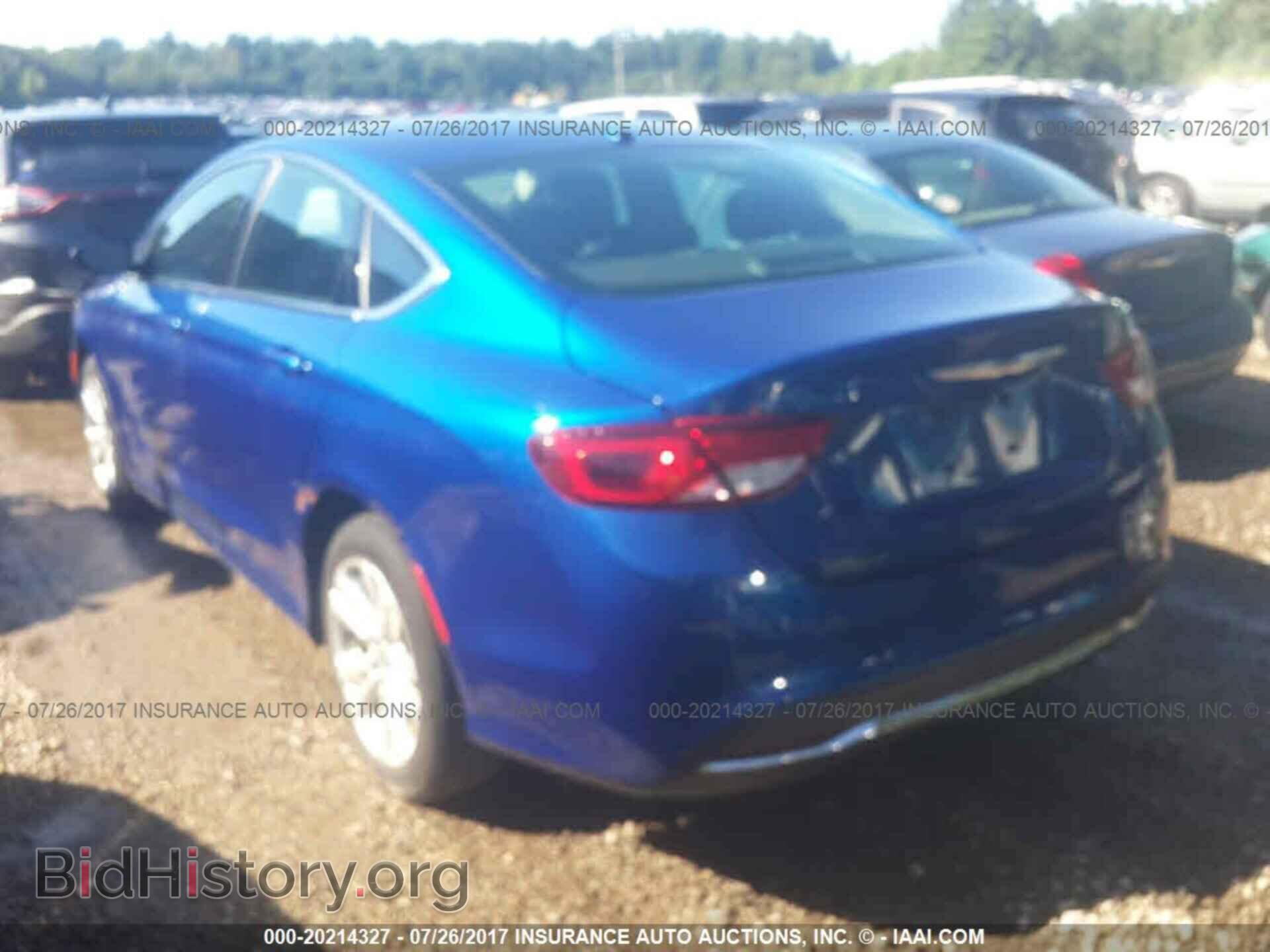 2015 Chrysler 200 - VIN: 1C3CCCAB1FN735754 - Photo 3