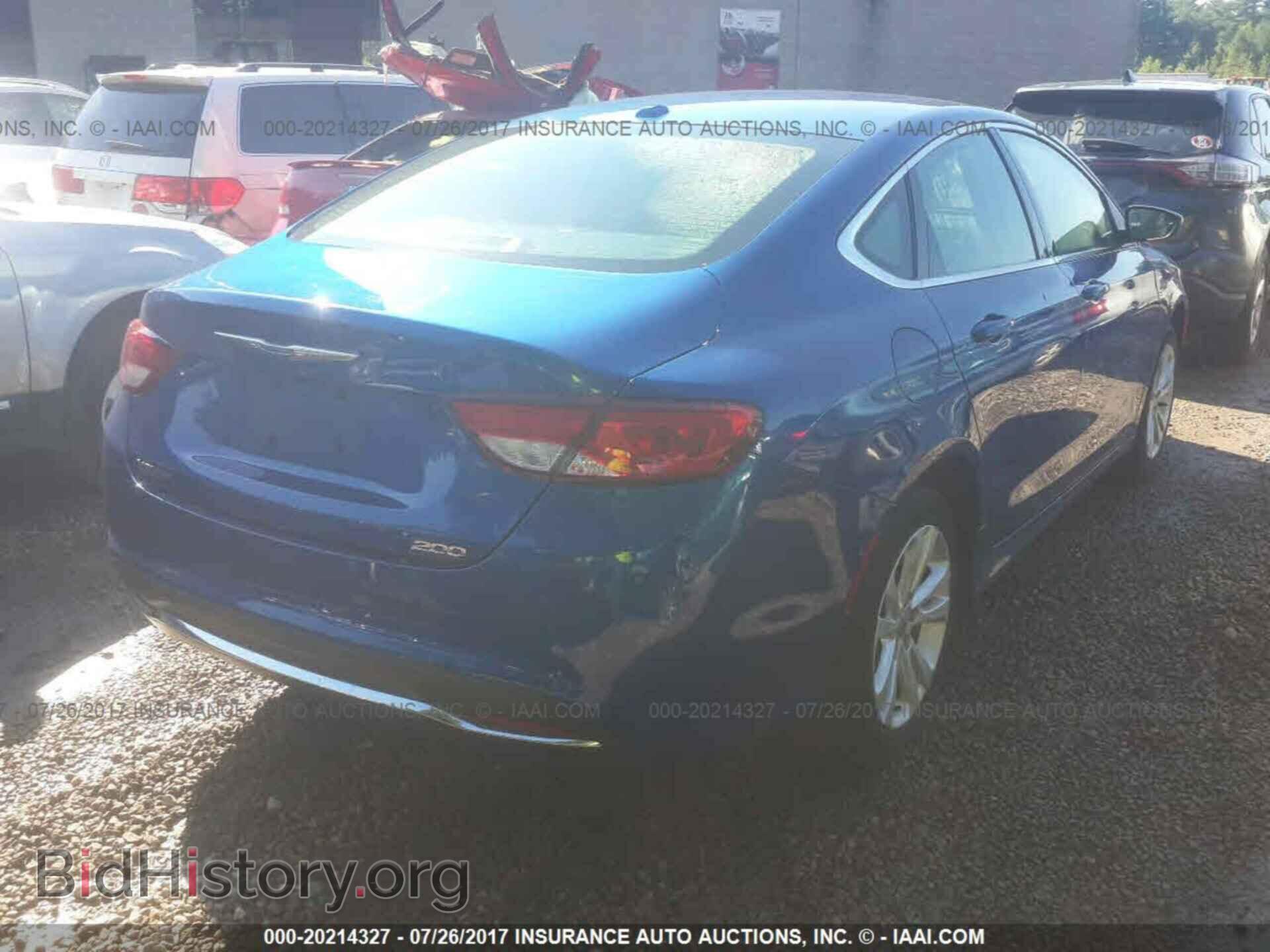 2015 Chrysler 200 - VIN: 1C3CCCAB1FN735754 - Photo 4