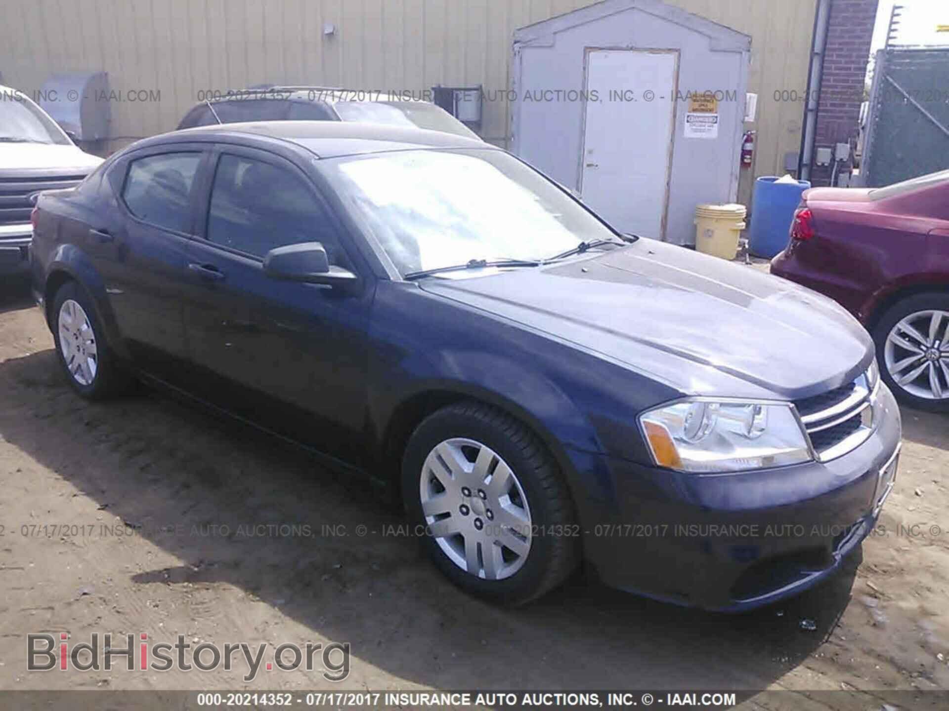 Photo 1C3CDZAB8EN169218 - Dodge Avenger 2014