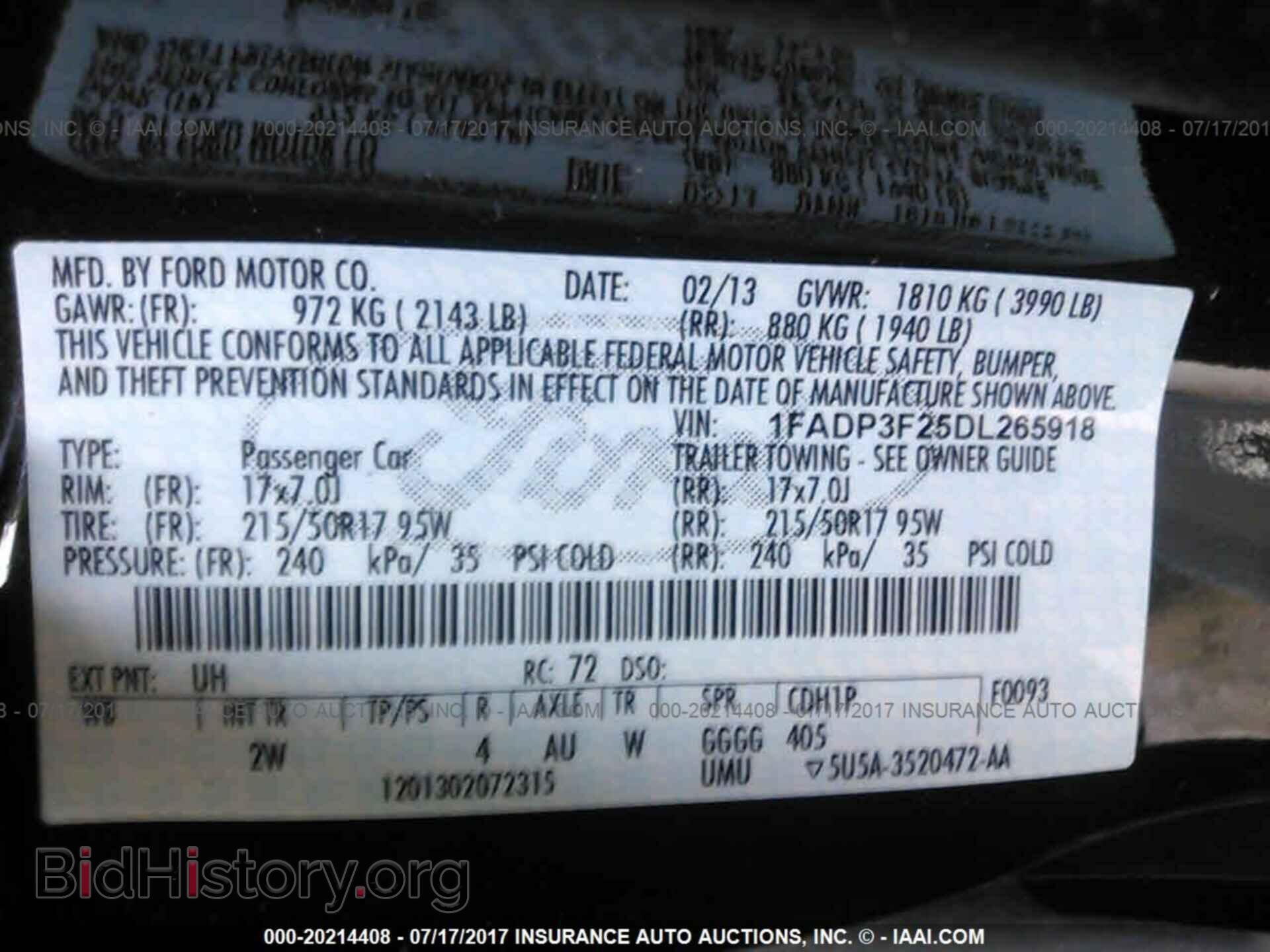 2013 Ford Focus - VIN: 1FADP3F25DL265918 - Photo 9