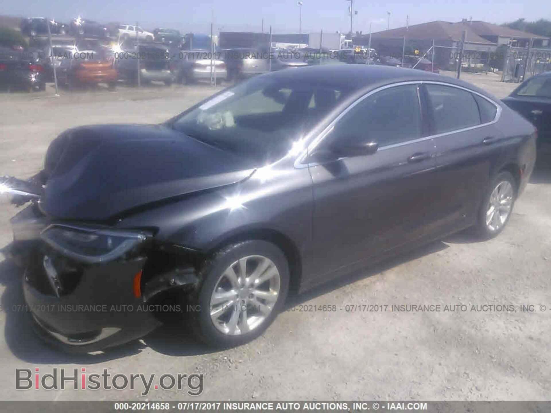 2015 Chrysler 200 - VIN: 1C3CCCAB2FN614442 - Фото 2