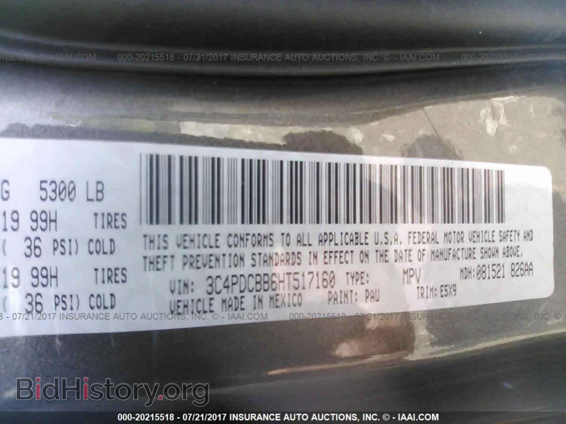 2017 Dodge Journey - VIN: 3C4PDCBB6HT517160 - Photo 9