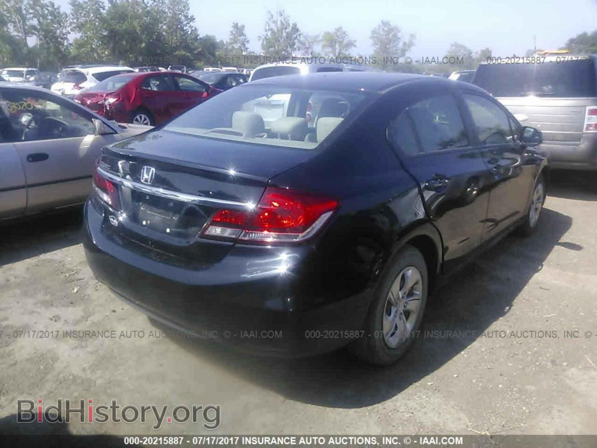 2013 Honda Civic - VIN: 19XFB2F52DE026549 - Фото 4