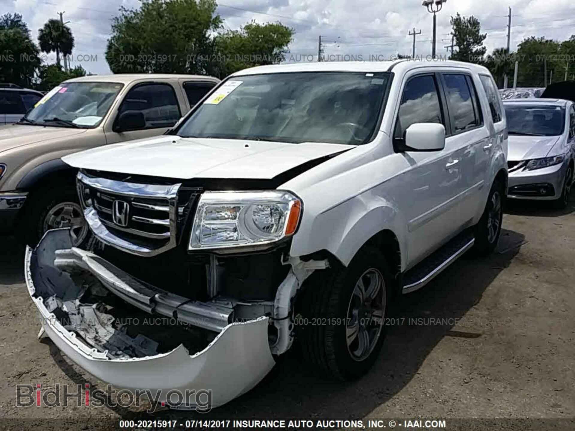 2015 Honda Pilot - VIN: 5FNYF3H39FB005127 - Фото 2