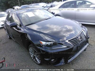 2015 Lexus IS, черный — VIN JTHCF1D27F5016199, IAAI