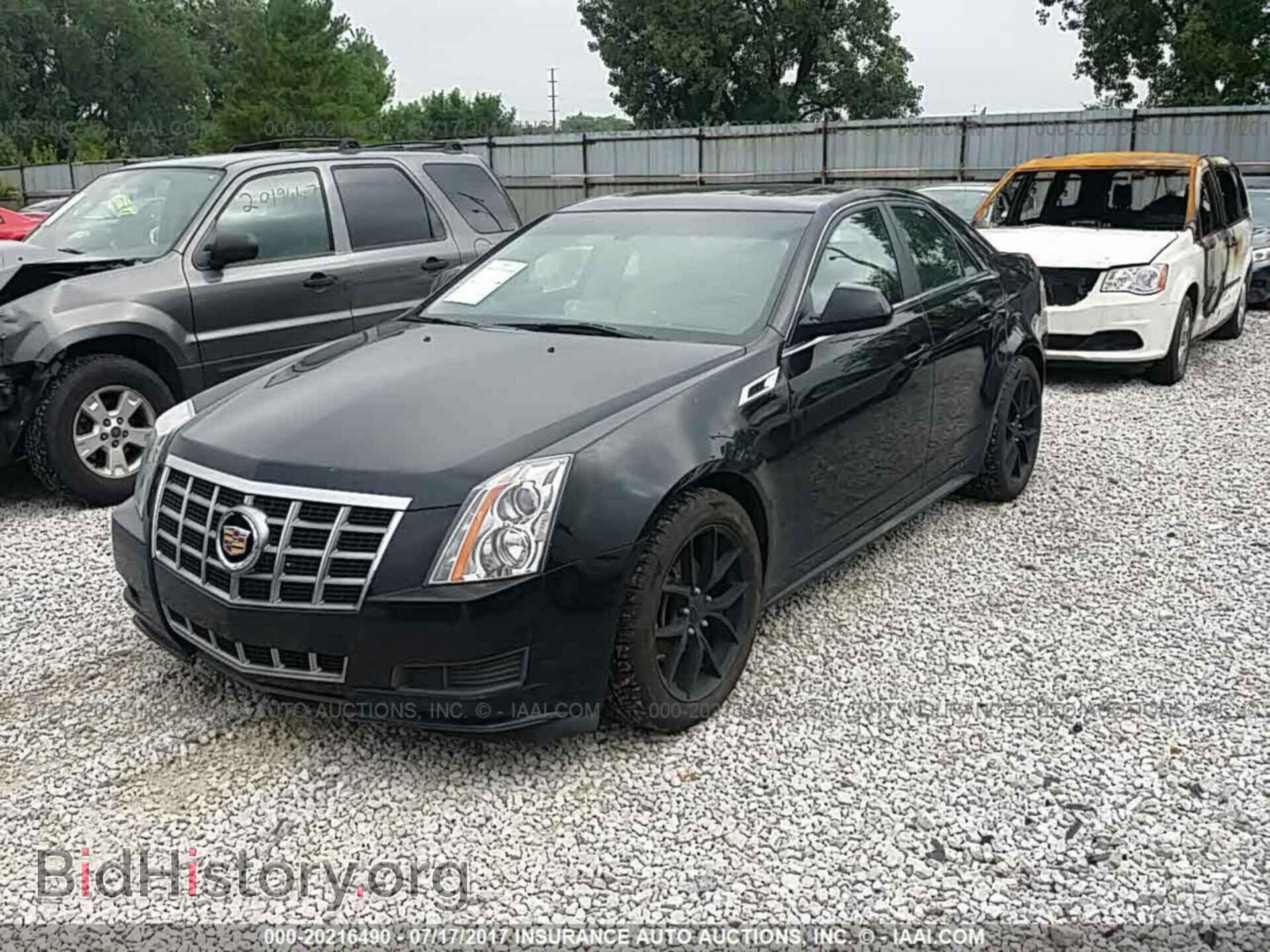 2012 Cadillac Cts - VIN: 1G6DG5E50C0114036 - Фото 2