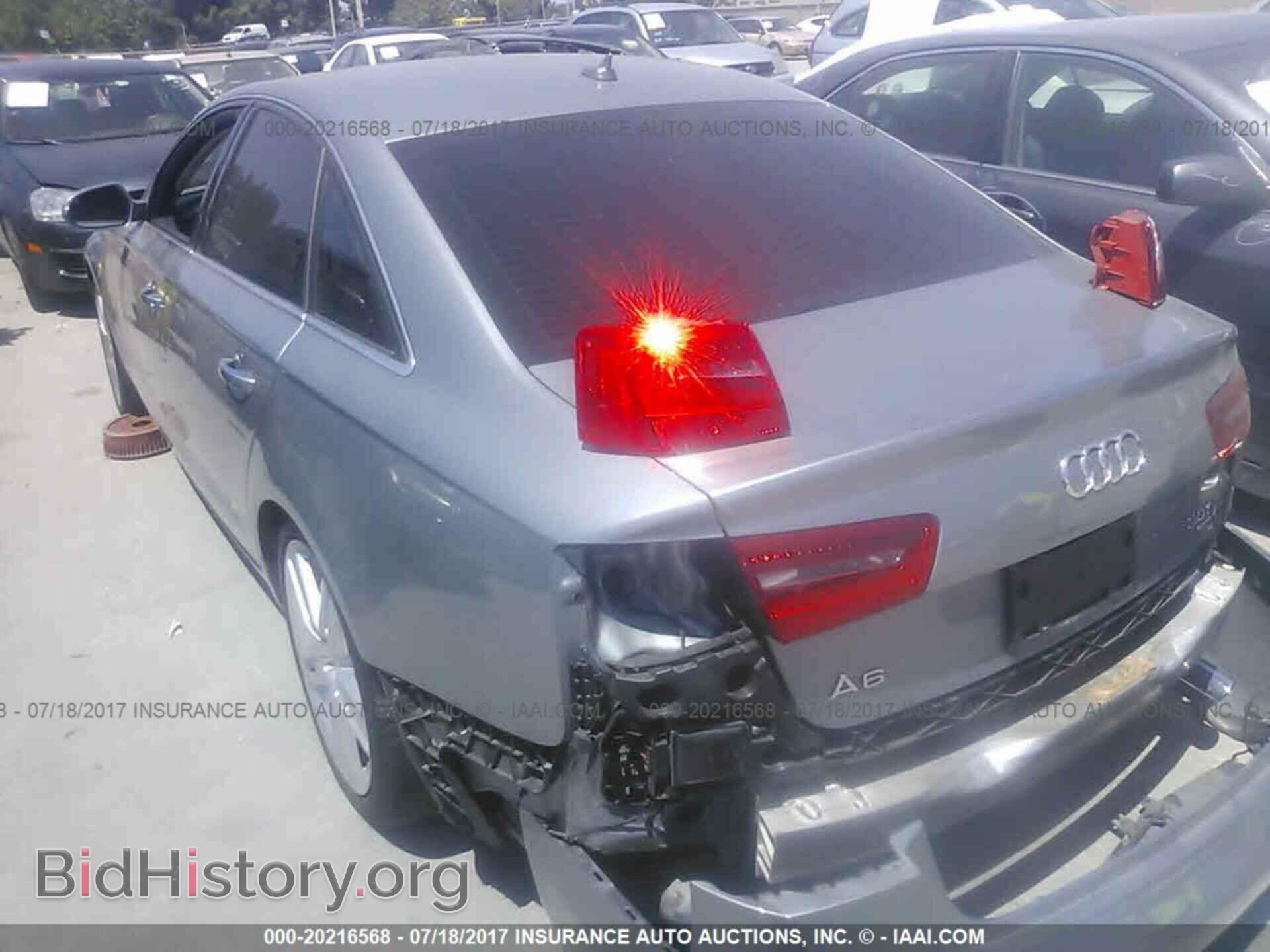 2014 Audi A6 - VIN: WAUFGAFC9EN157093 - Фото 3