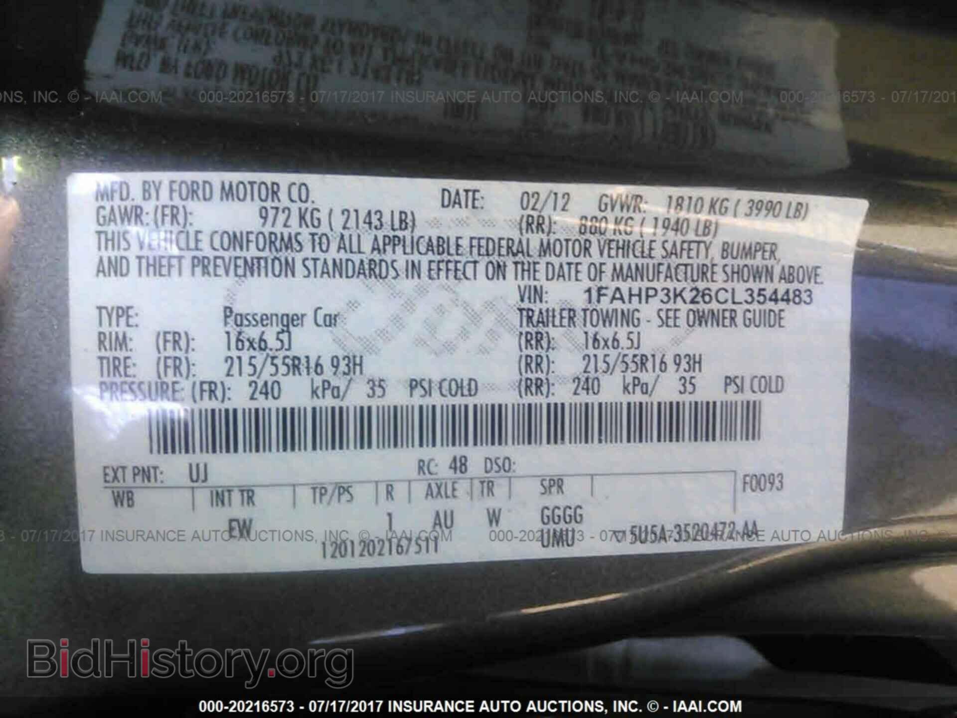 2012 Ford Focus - VIN: 1FAHP3K26CL354483 - Photo 9