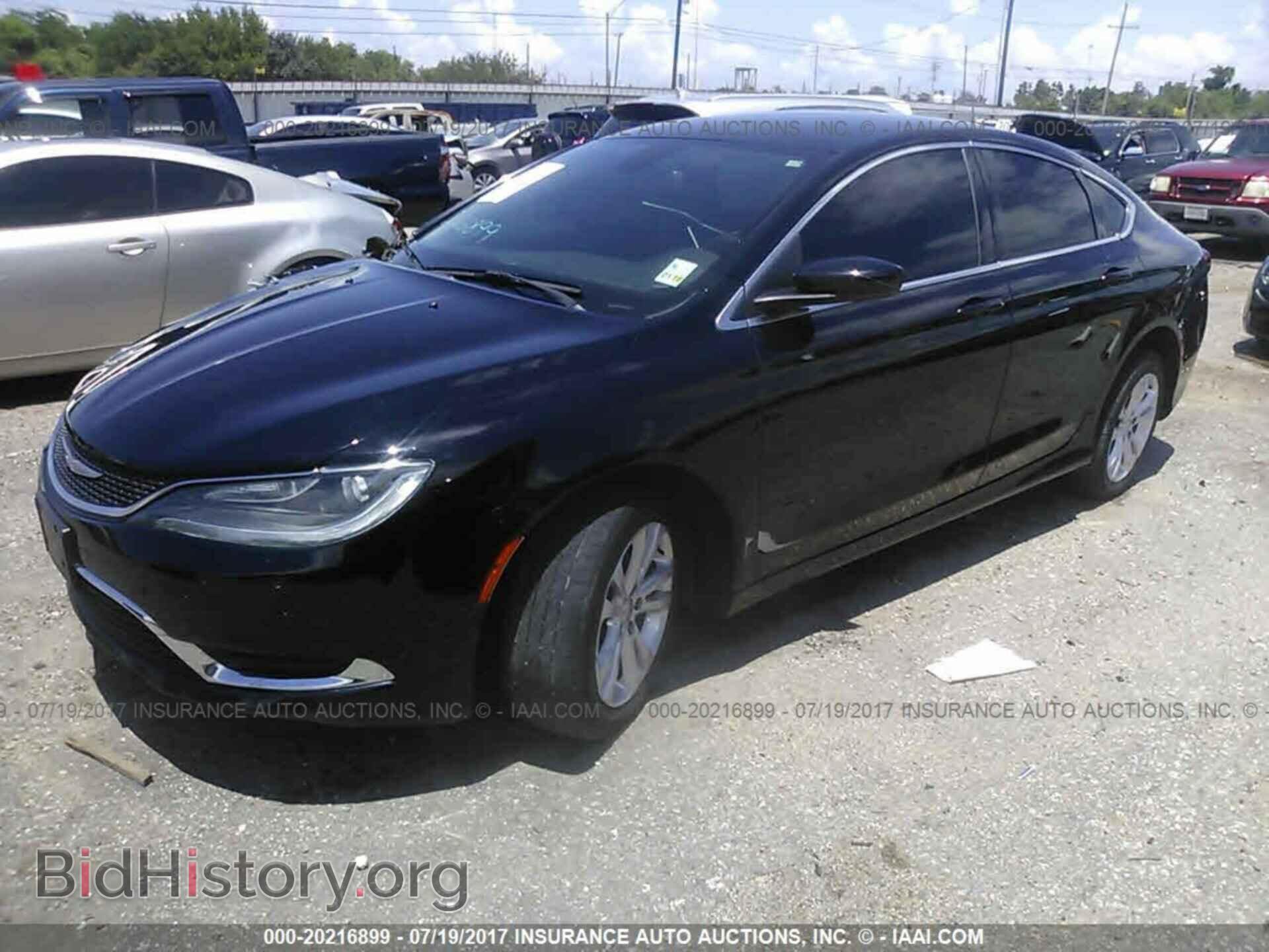 2015 Chrysler 200 - VIN: 1C3CCCAB9FN658213 - Photo 2