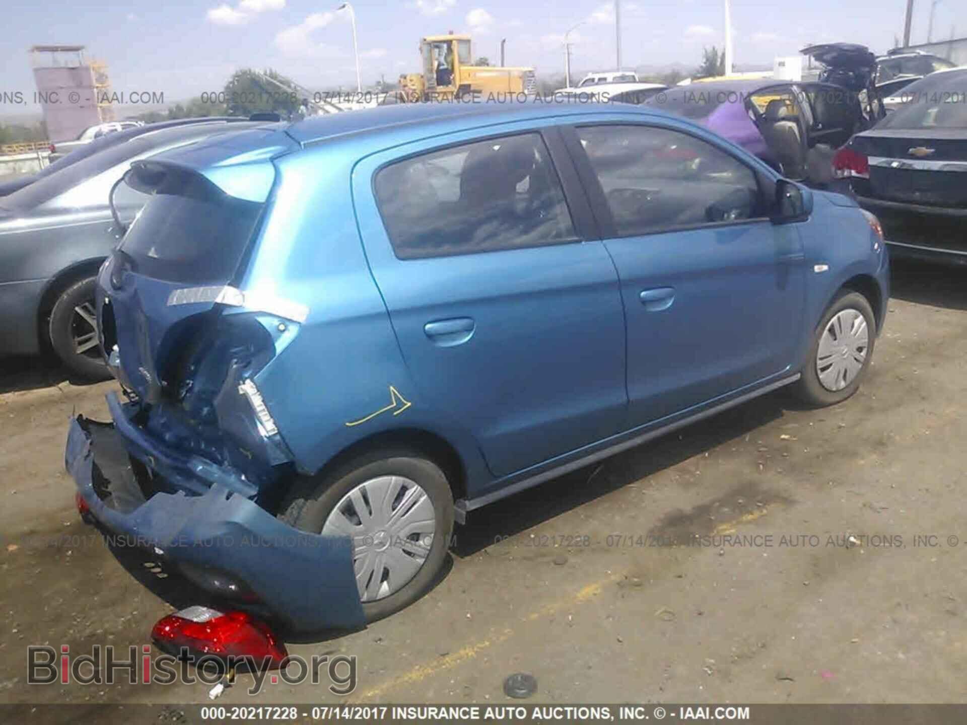 2017 Mitsubishi Mirage - VIN: ML32A3HJ4HH008171 - Фото 4