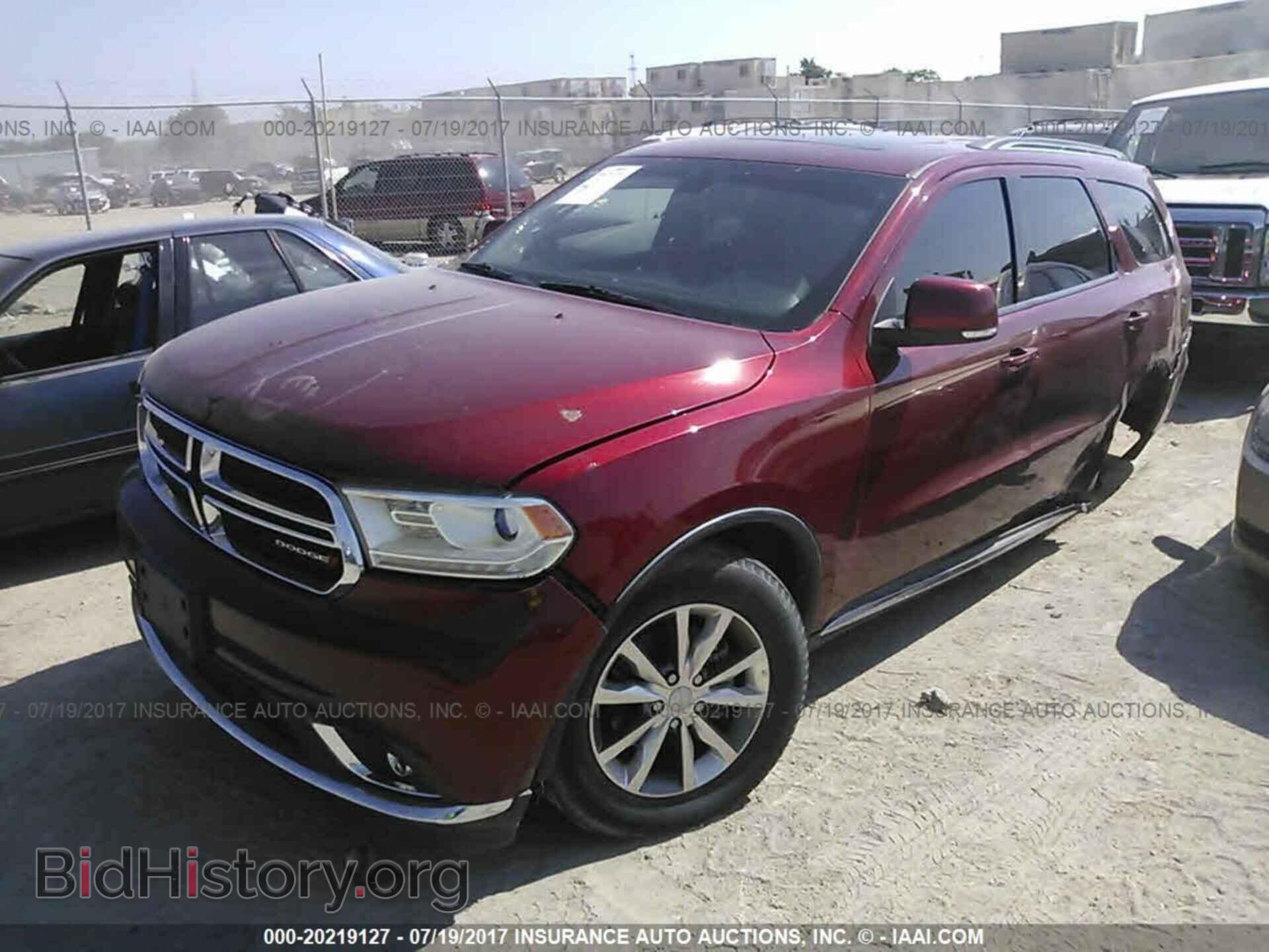 2014 Dodge Durango - VIN: 1C4RDJDG0EC557795 - Фото 2
