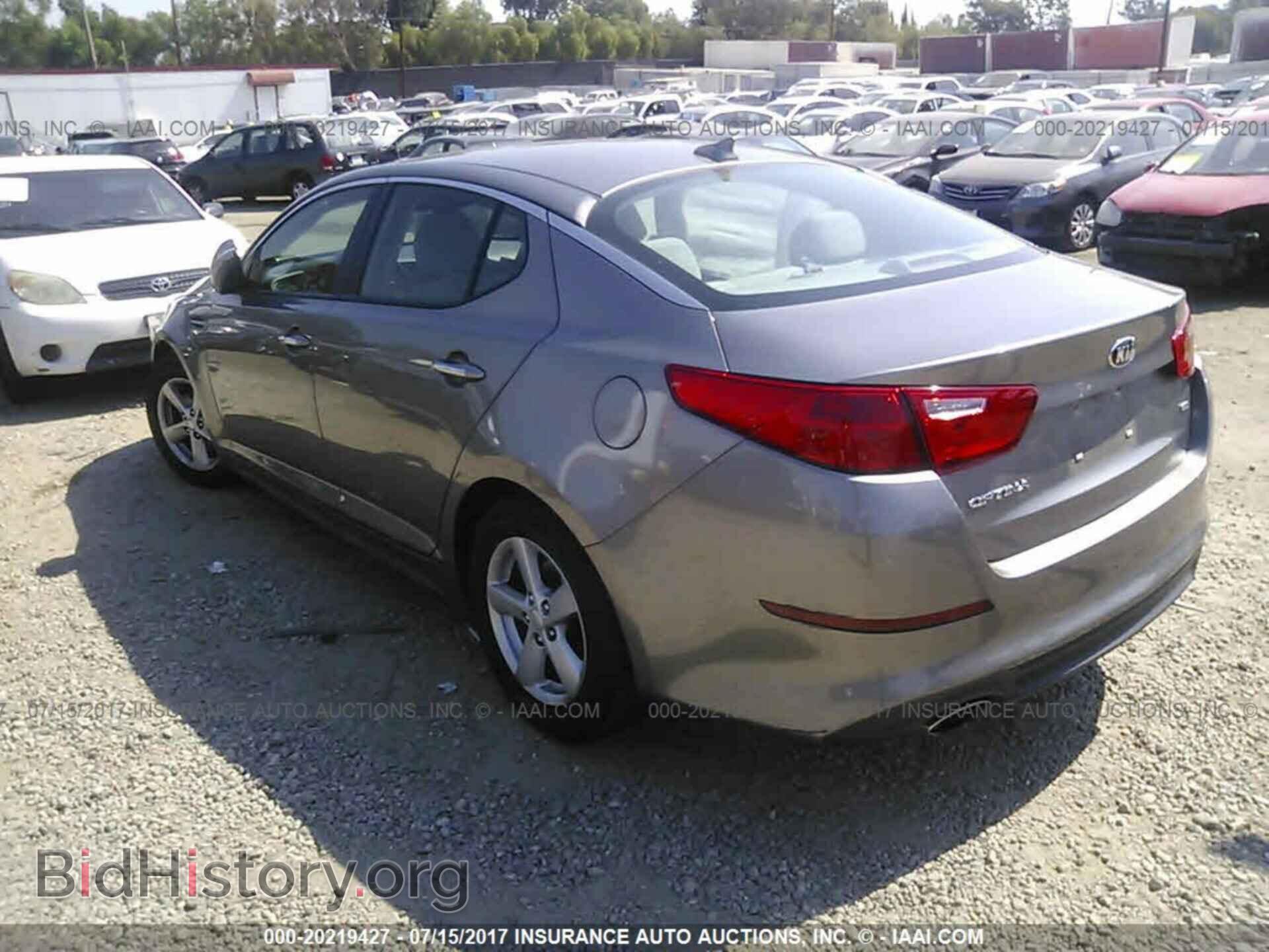 2014 Kia Optima - VIN: 5XXGM4A72EG269175 - Фото 3