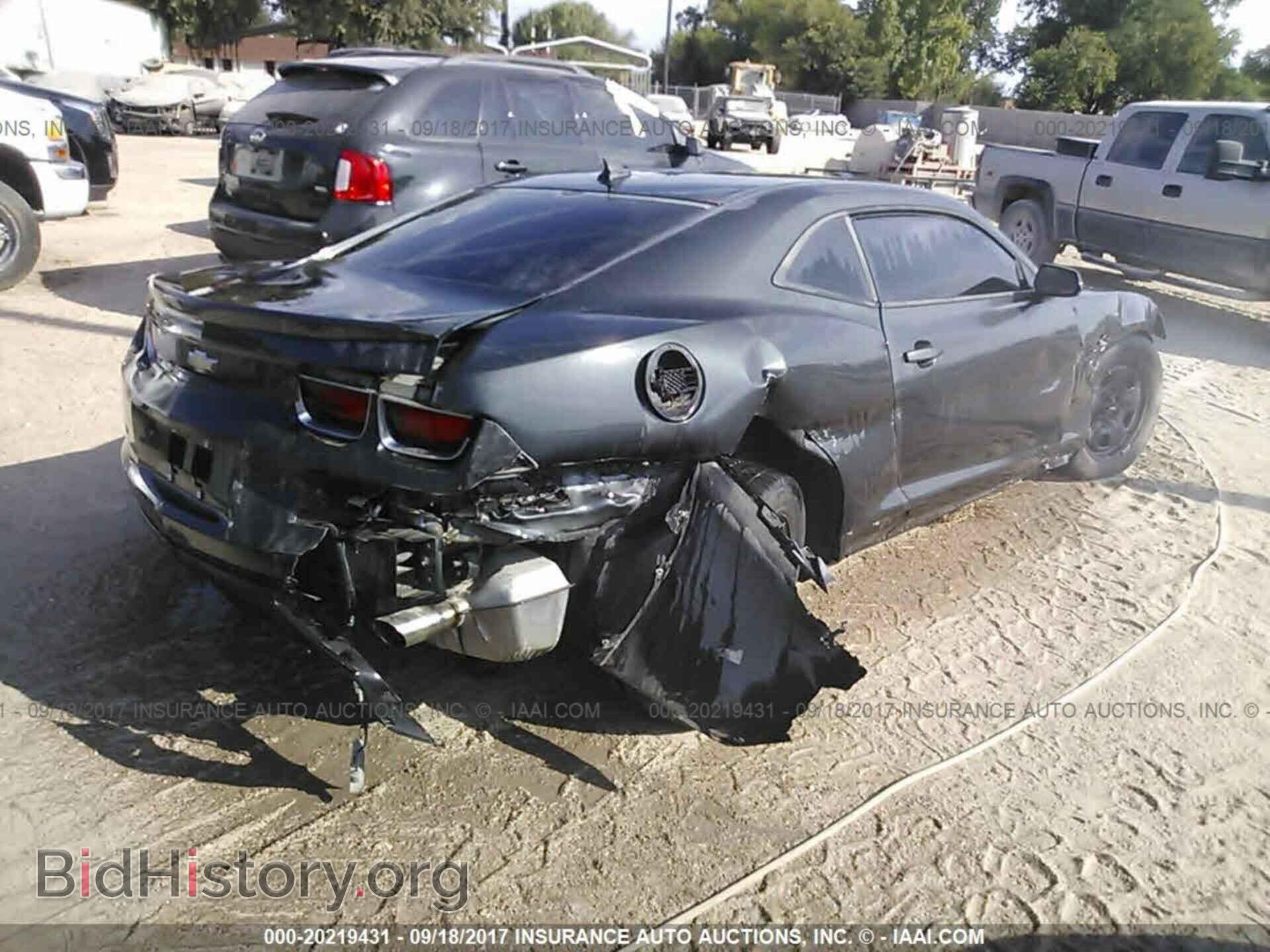 2012 Chevrolet Camaro - VIN: 2G1FA1E34C9210247 - Фото 4