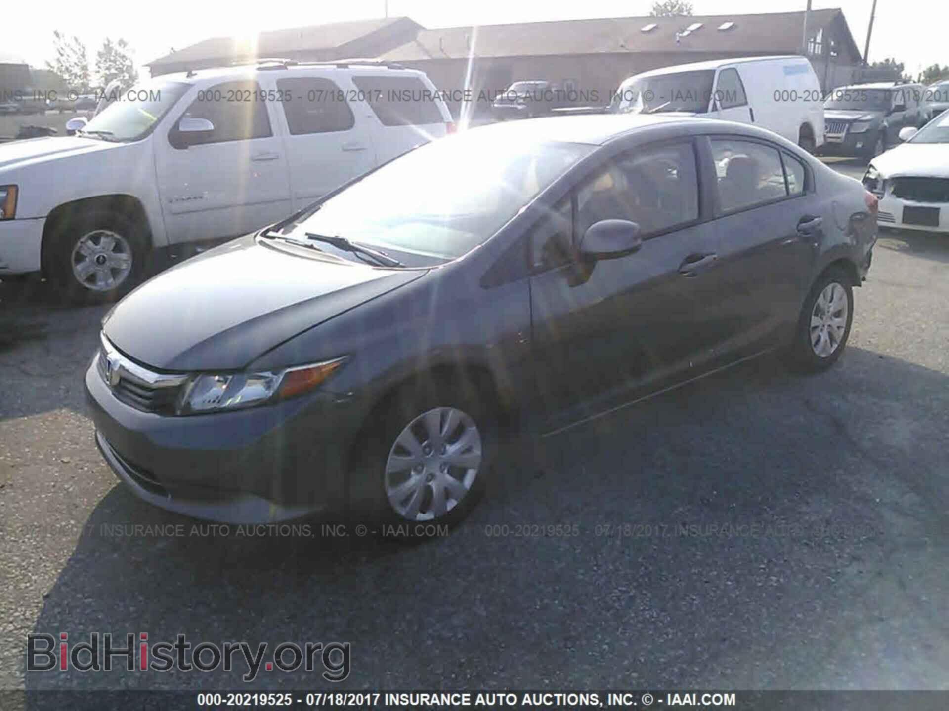 2012 Honda Civic - VIN: 19XFB2F56CE069497 - Фото 2