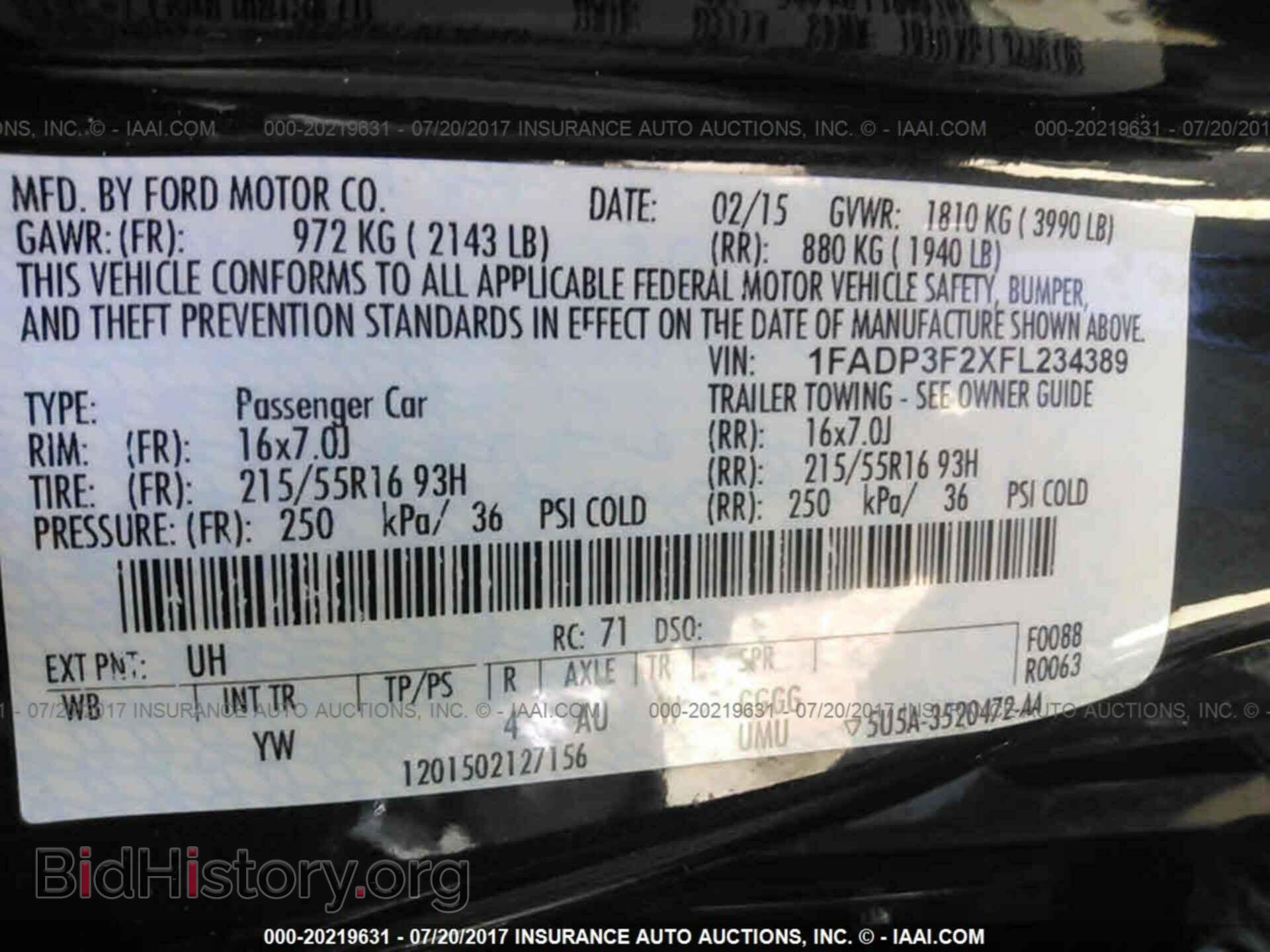 2015 Ford Focus - VIN: 1FADP3F2XFL234389 - Photo 9