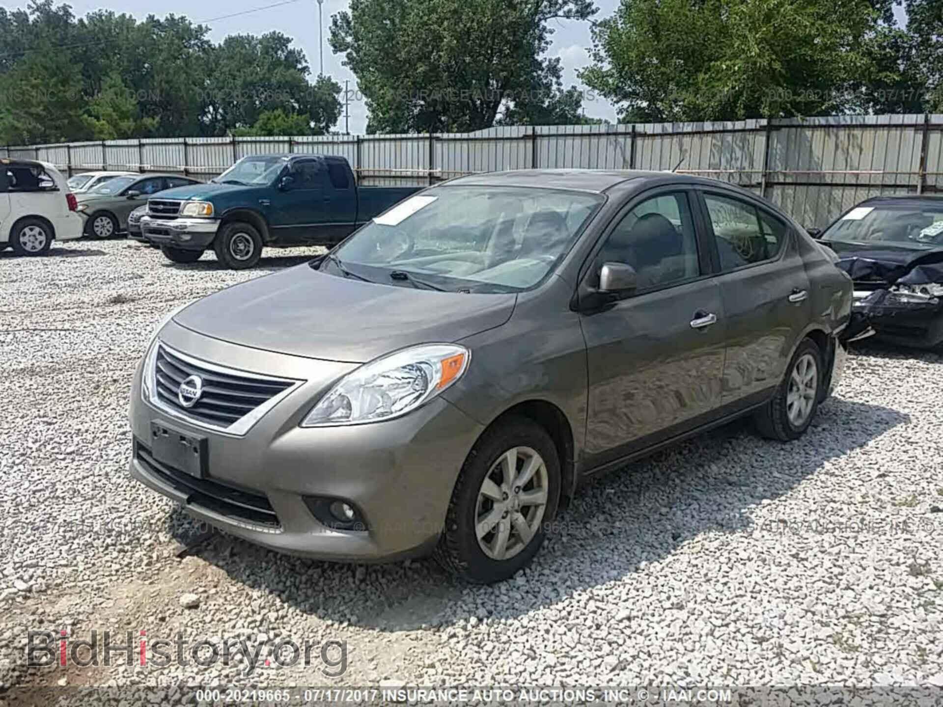 2012 Nissan Versa - VIN: 3N1CN7AP4CL942209 - Фото 2