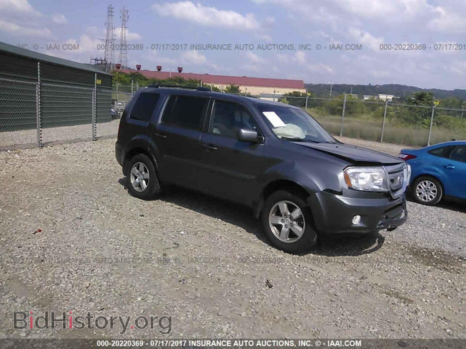 Фотография 5FNYF4H52BB076154 - Honda Pilot 2011