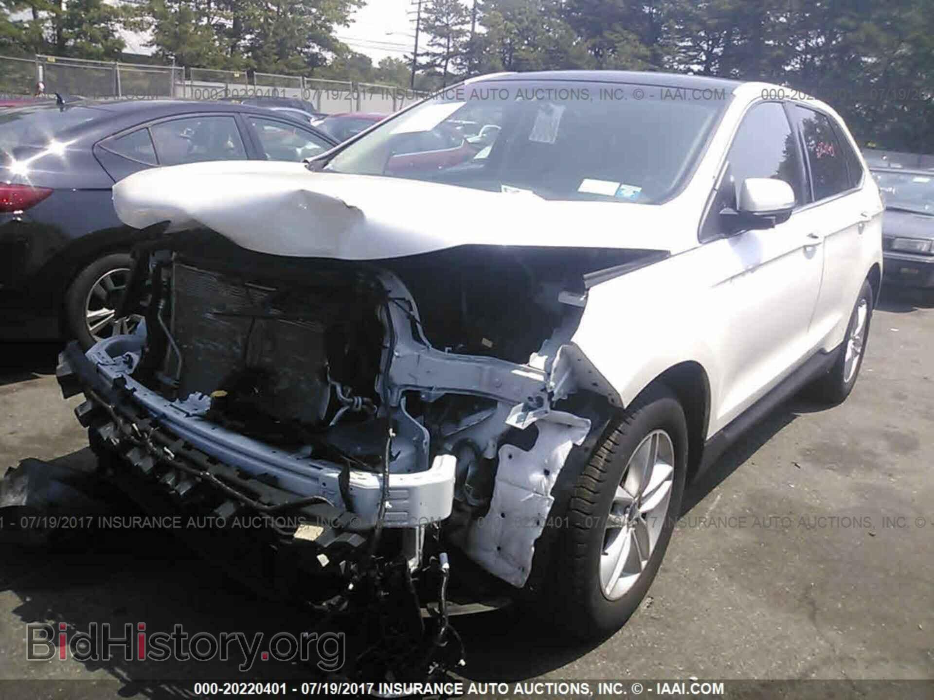 2015 Ford Edge - VIN: 2FMTK4J94FBB69680 - Фото 2