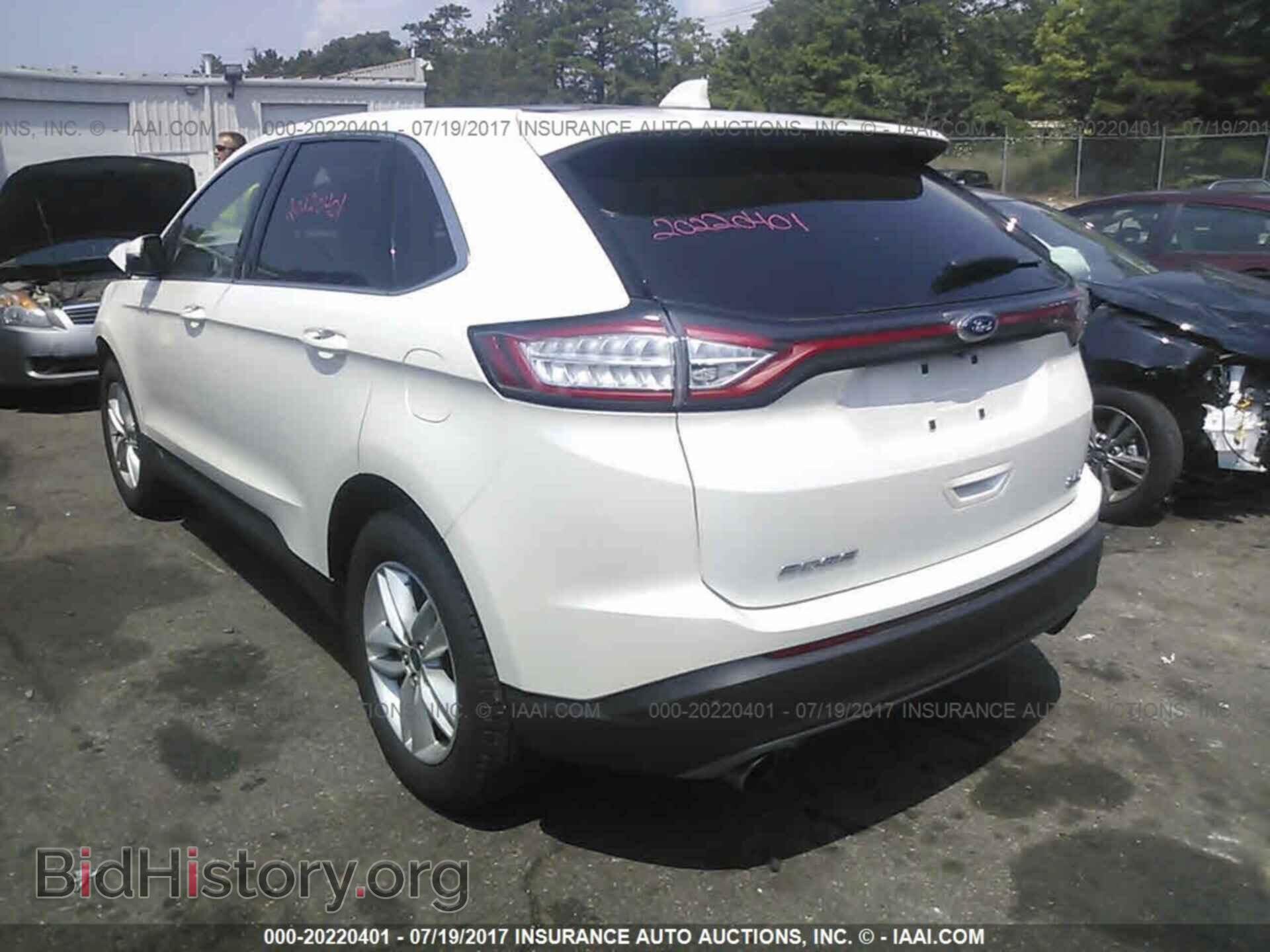 2015 Ford Edge - VIN: 2FMTK4J94FBB69680 - Фото 3