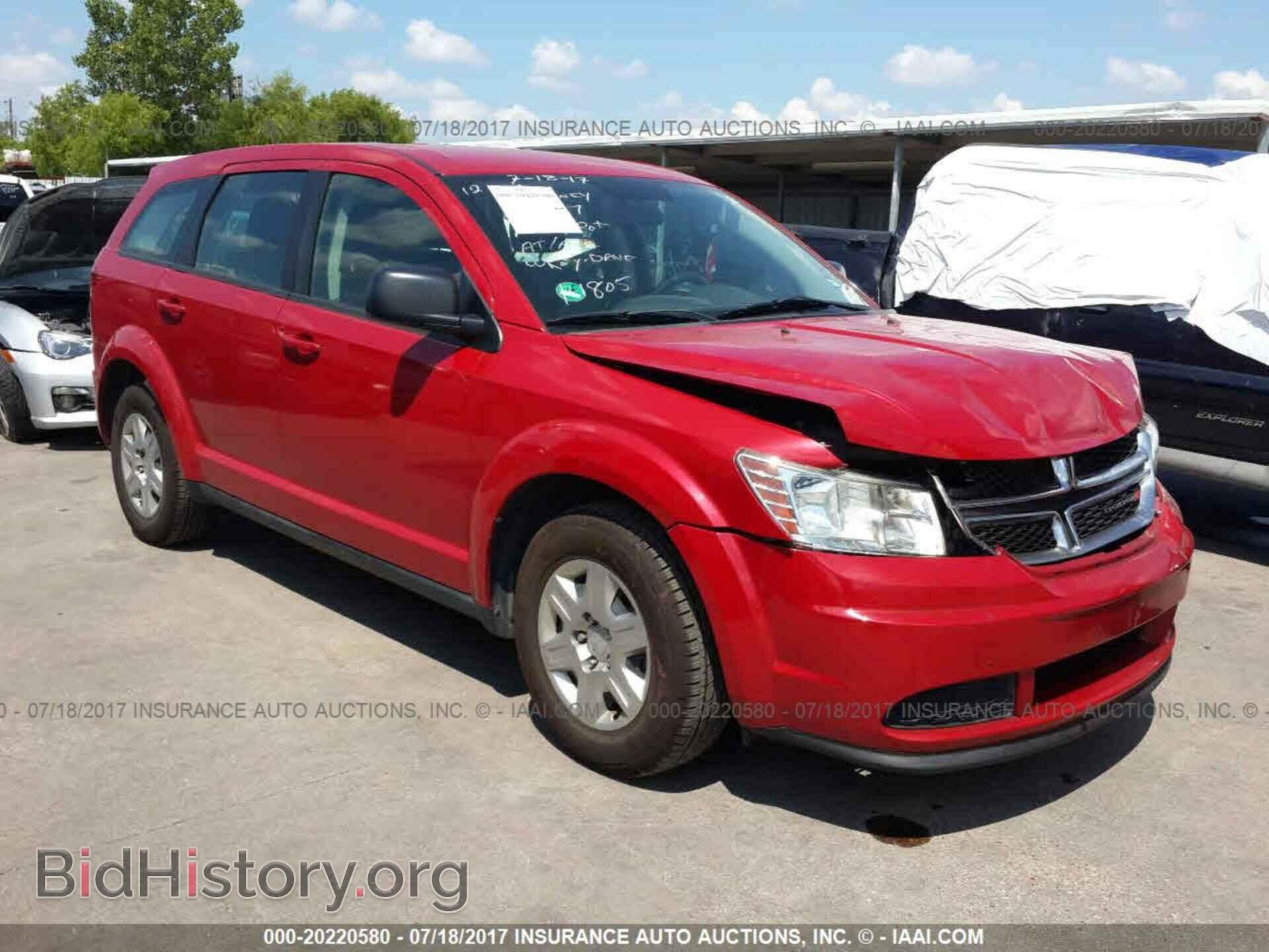 Фотография 3C4PDCAB0CT262001 - Dodge Journey 2012