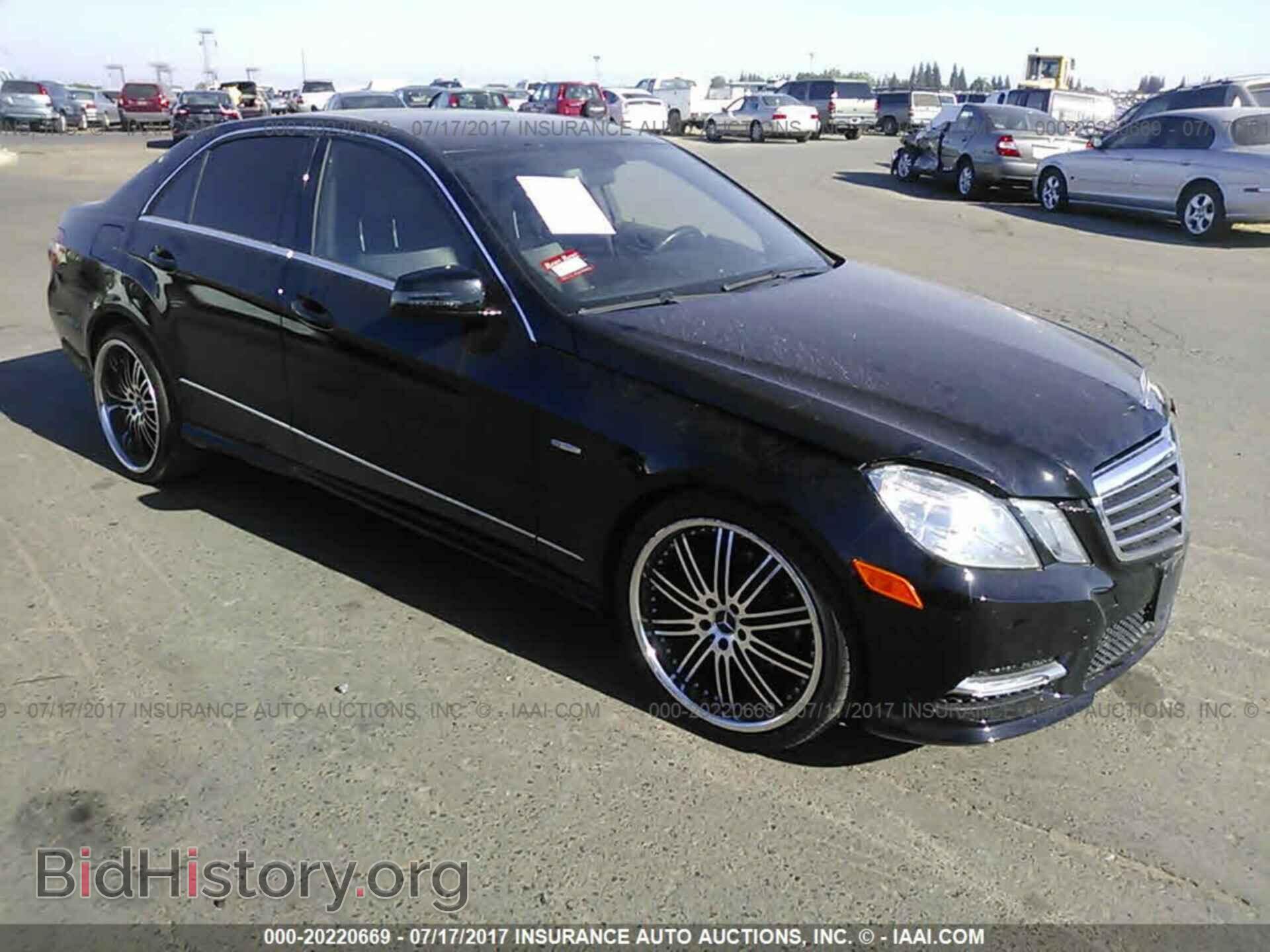 Photo WDDHF5KB6CA560042 - Mercedes-benz E 2012