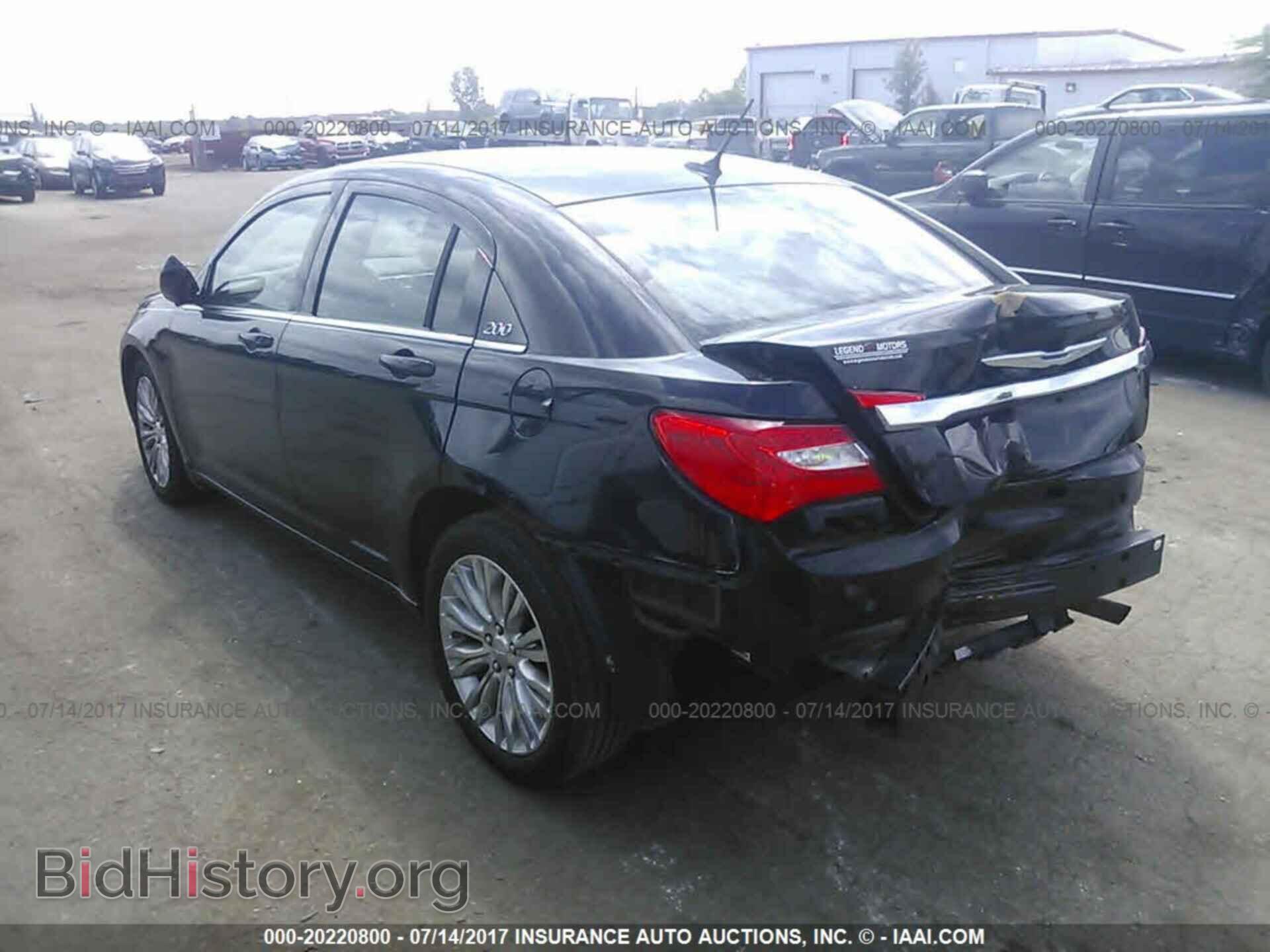 2012 Chrysler 200 - VIN: 1C3CCBAB2CN262565 - Фото 3