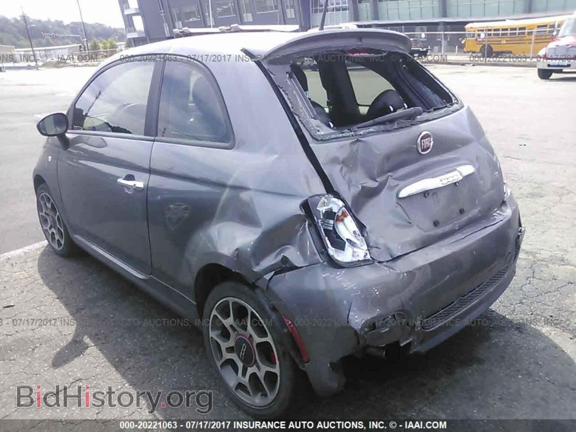 2012 Fiat 500 - VIN: 3C3CFFBR2CT106066 - Фото 3