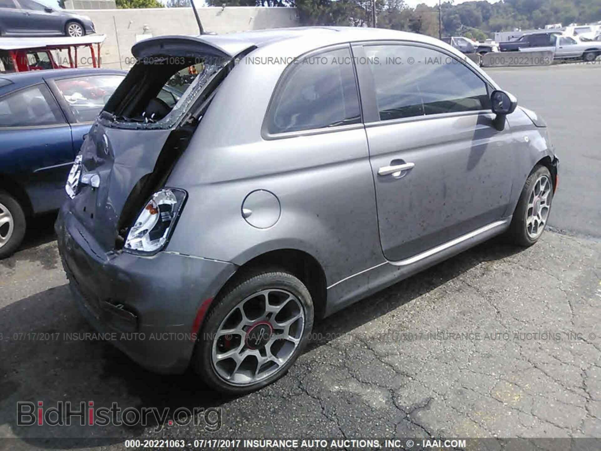 2012 Fiat 500 - VIN: 3C3CFFBR2CT106066 - Фото 4