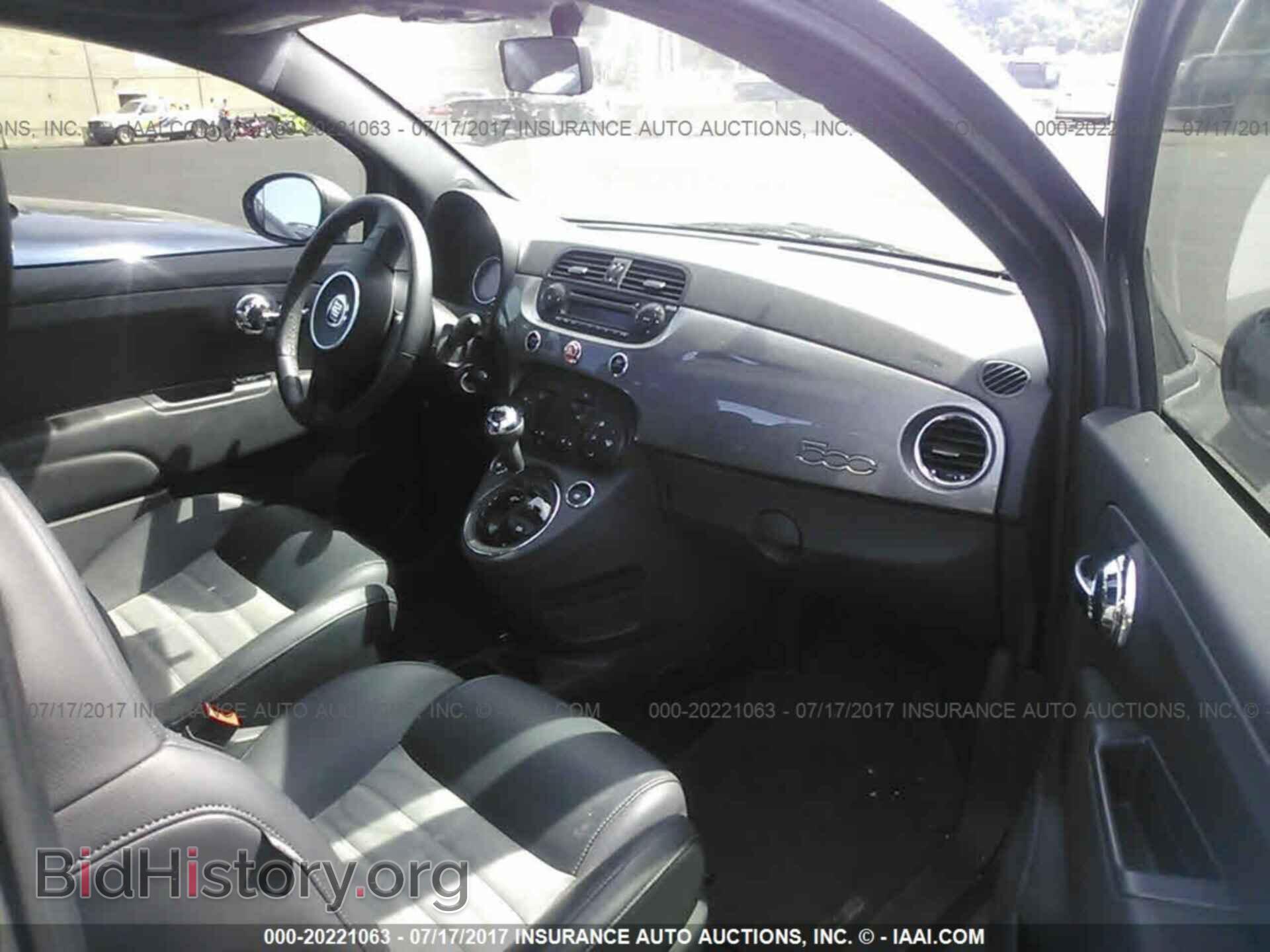 2012 Fiat 500 - VIN: 3C3CFFBR2CT106066 - Фото 5