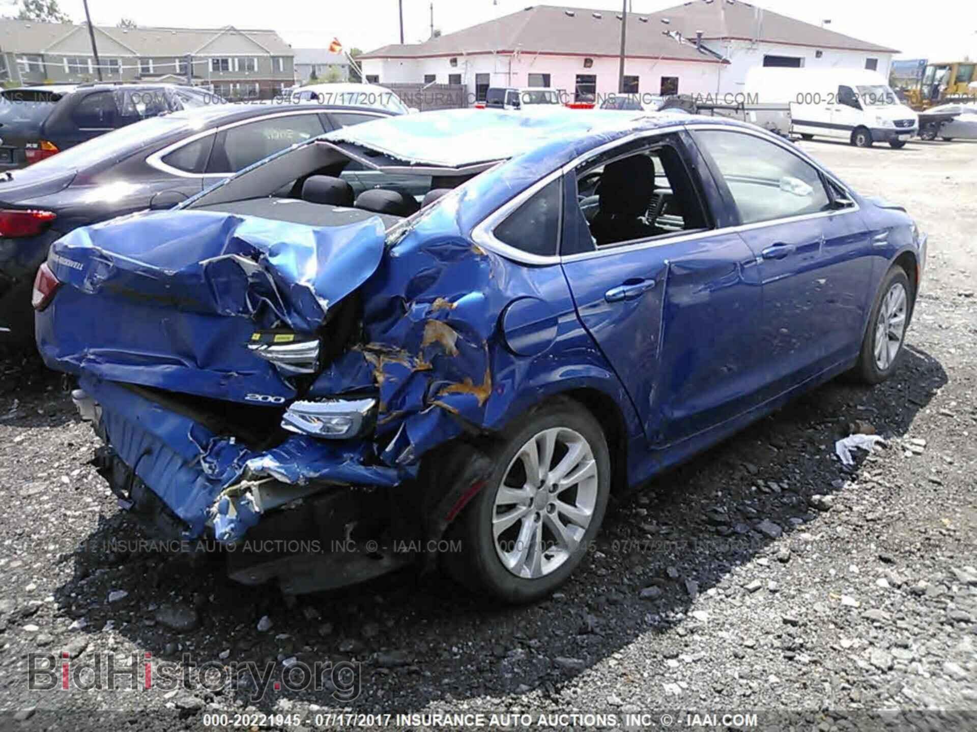 2015 Chrysler 200 - VIN: 1C3CCCAB3FN657719 - Фото 4
