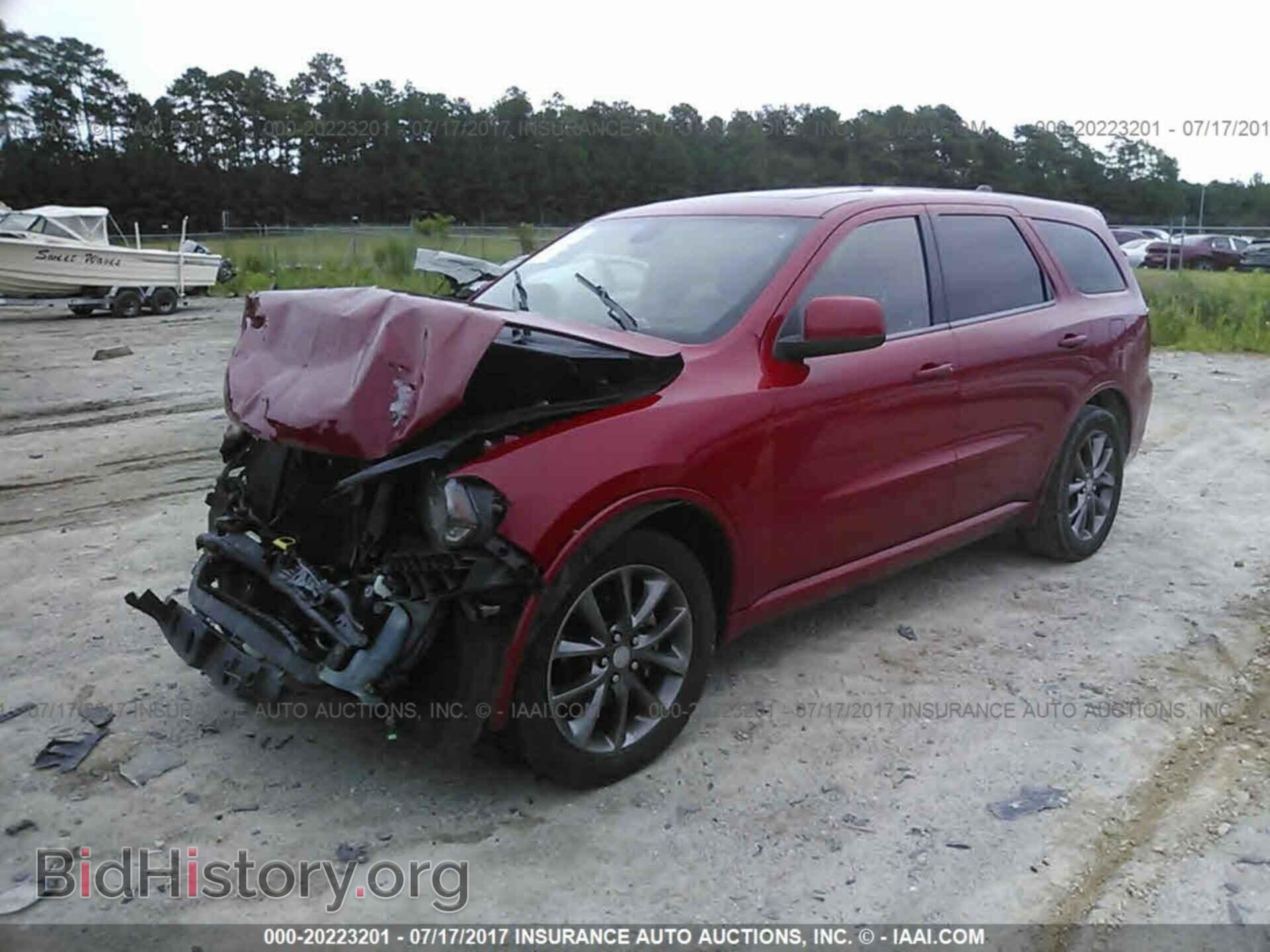 2014 Dodge Durango - VIN: 1C4RDHAG4EC332261 - Фото 2