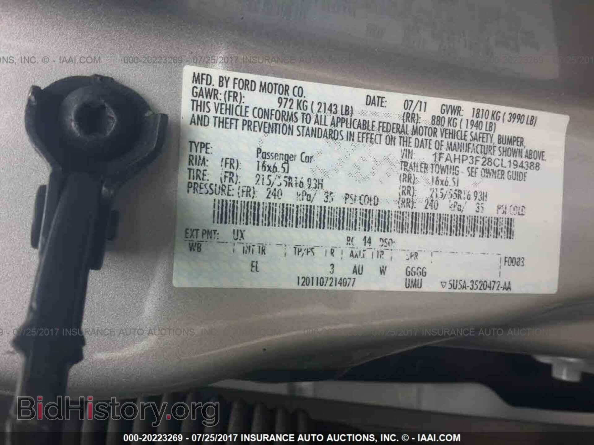 2012 Ford Focus - VIN: 1FAHP3F28CL194388 - Photo 9