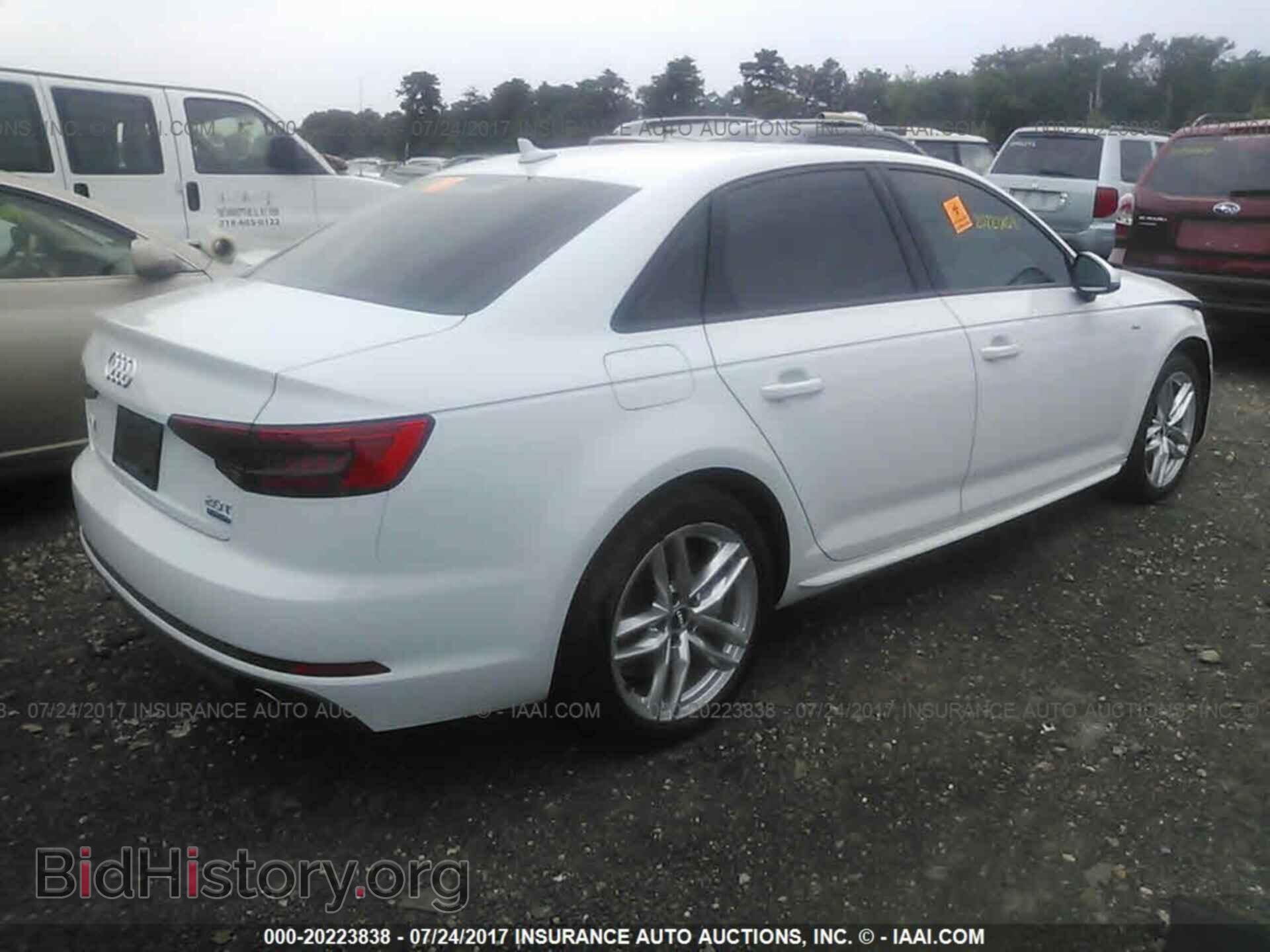 2017 Audi A4 - VIN: WAUDNAF49HN045646 - Фото 4