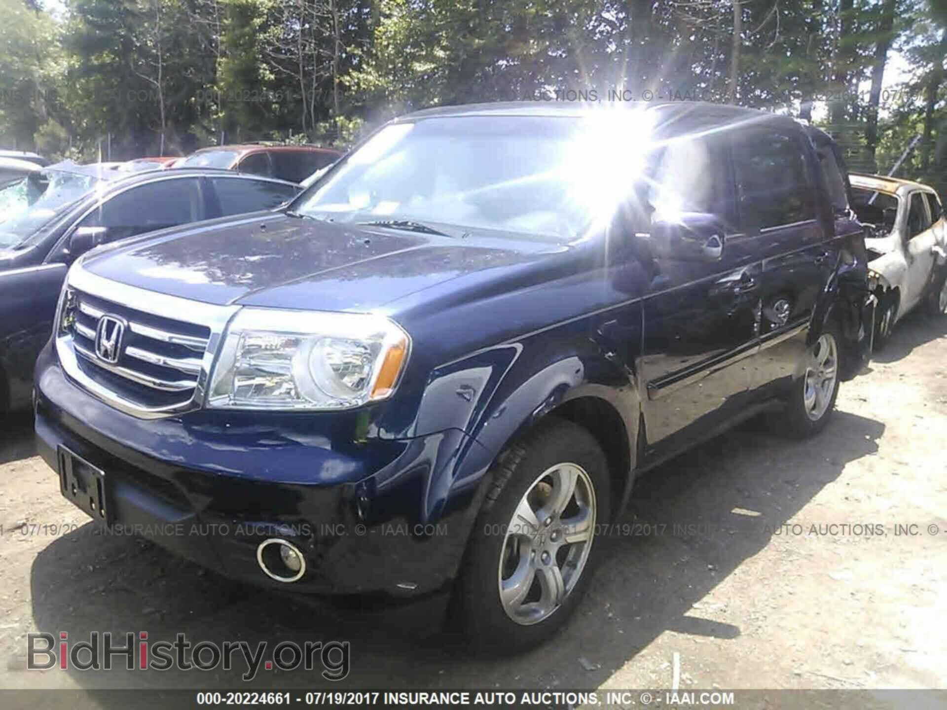 2014 Honda Pilot - VIN: 5FNYF3H43EB020276 - Фото 2